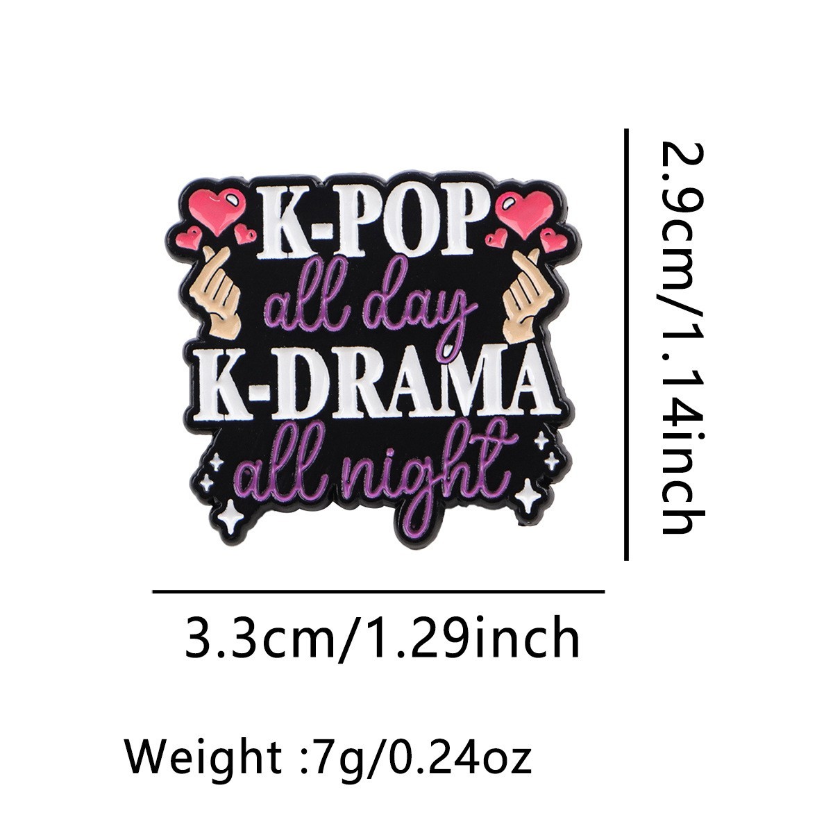 K-Pop Demon Hunter Girl Group Enamel Pin - Cute Kpop Fan Badge K-Pop Demon Hunter Girl Group Enamel Pin - Cute Kpop Fan Badge