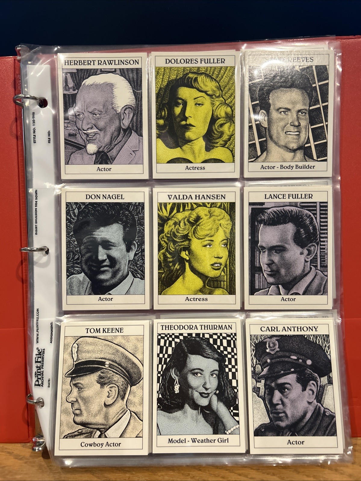 1992 Kitchen Sink Press Ed Wood Players Complete 36-Card Set Drew Friedman Art 1992 Kitchen Sink Press Ed Wood Players Complete 36-Card Set Drew Friedman Art