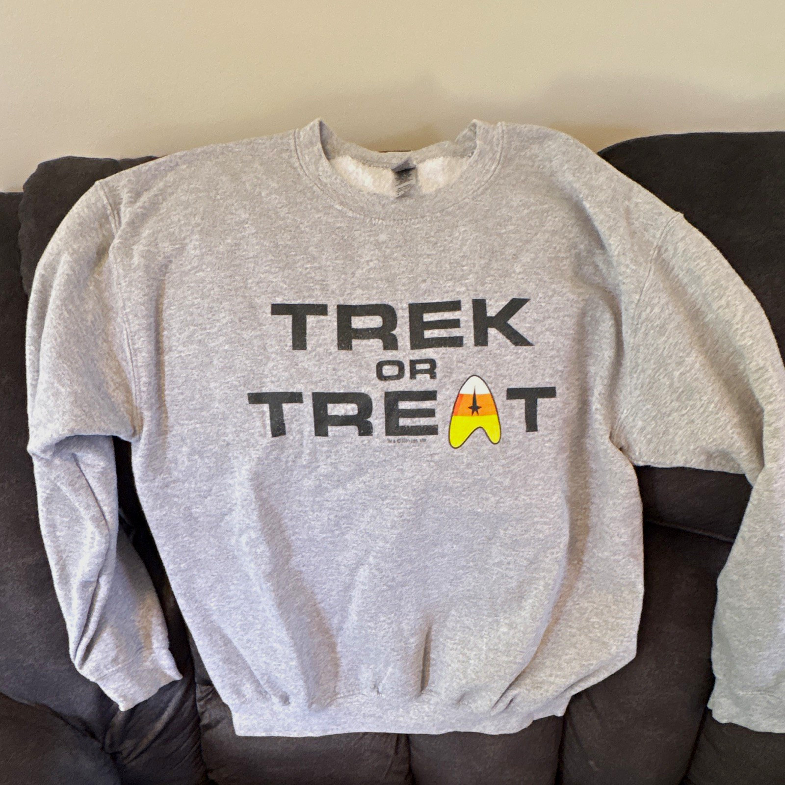 Gildan Heavy Blend Crewneck Sweatshirt Star Trek \
