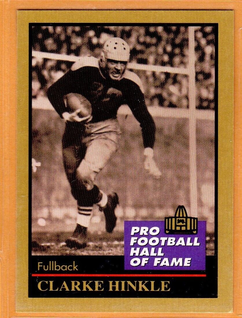 Clarke Hinkle(Green Bay Packers)Pro Football Hall Of Fame Trading Card/1991