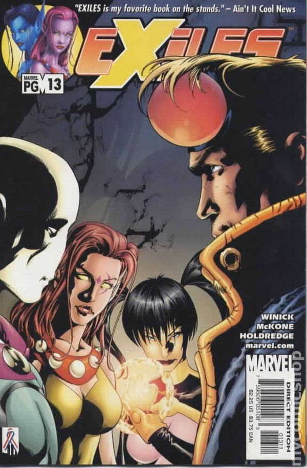 Exiles #13 FN 2002 Stock Image