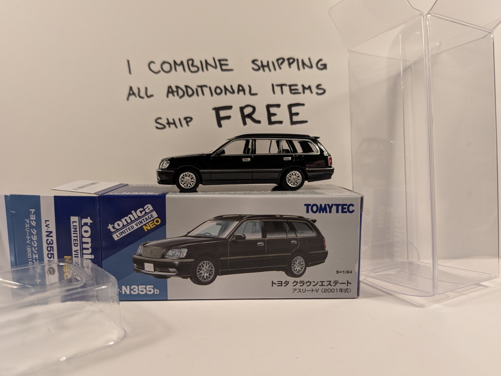TLV LV-N355b Toyota Crown Estate TOMYTEC Tomica Limited Vintage Neo 1/64