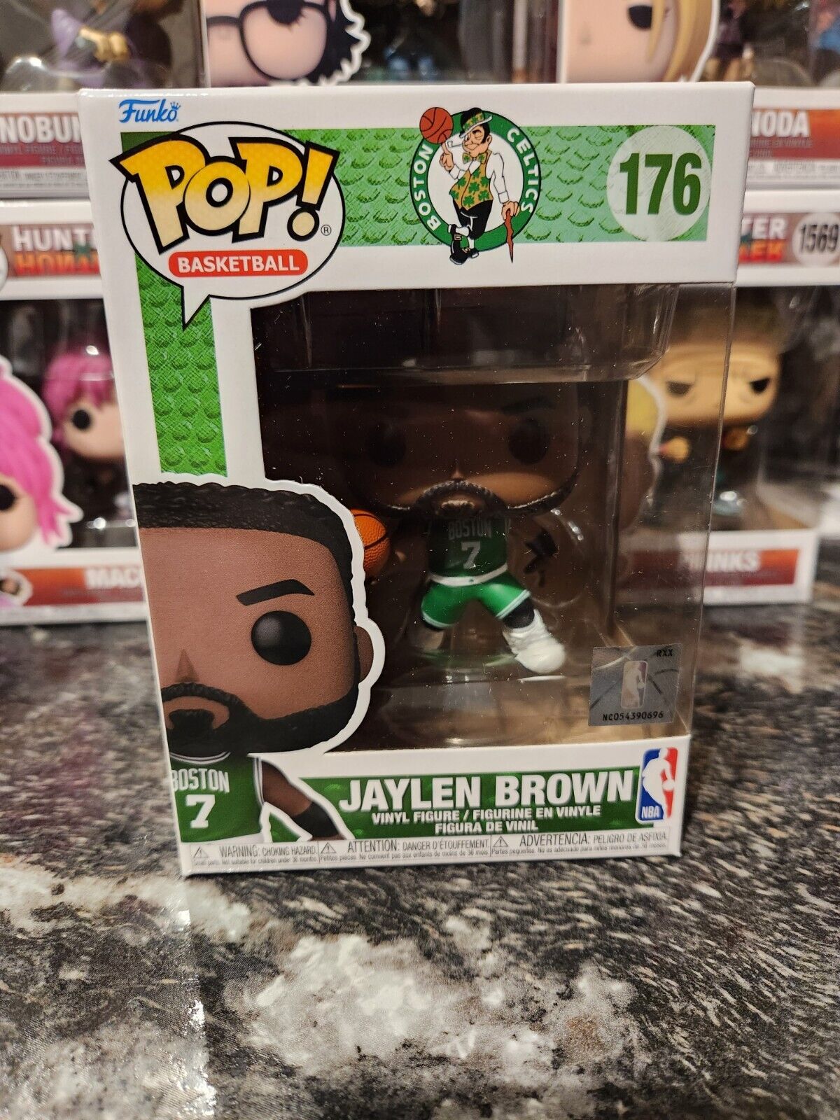 Funko Pop Basketball Boston Celtics Jaylen Brown 176 Mint With Protector 