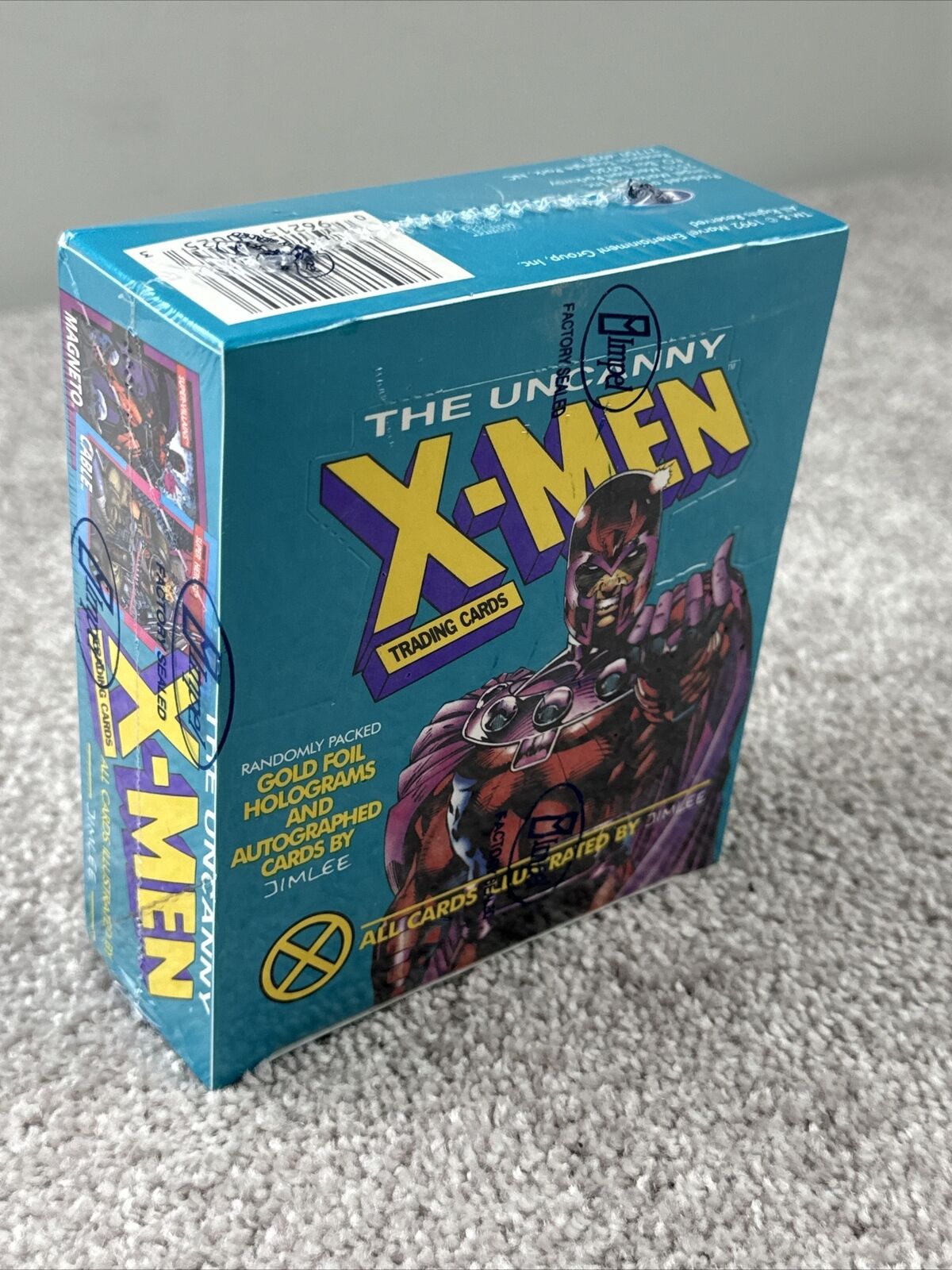 The Uncanny X-men Series 1 Trading Cards 1992 Factory SEALED Box Impel Marvel