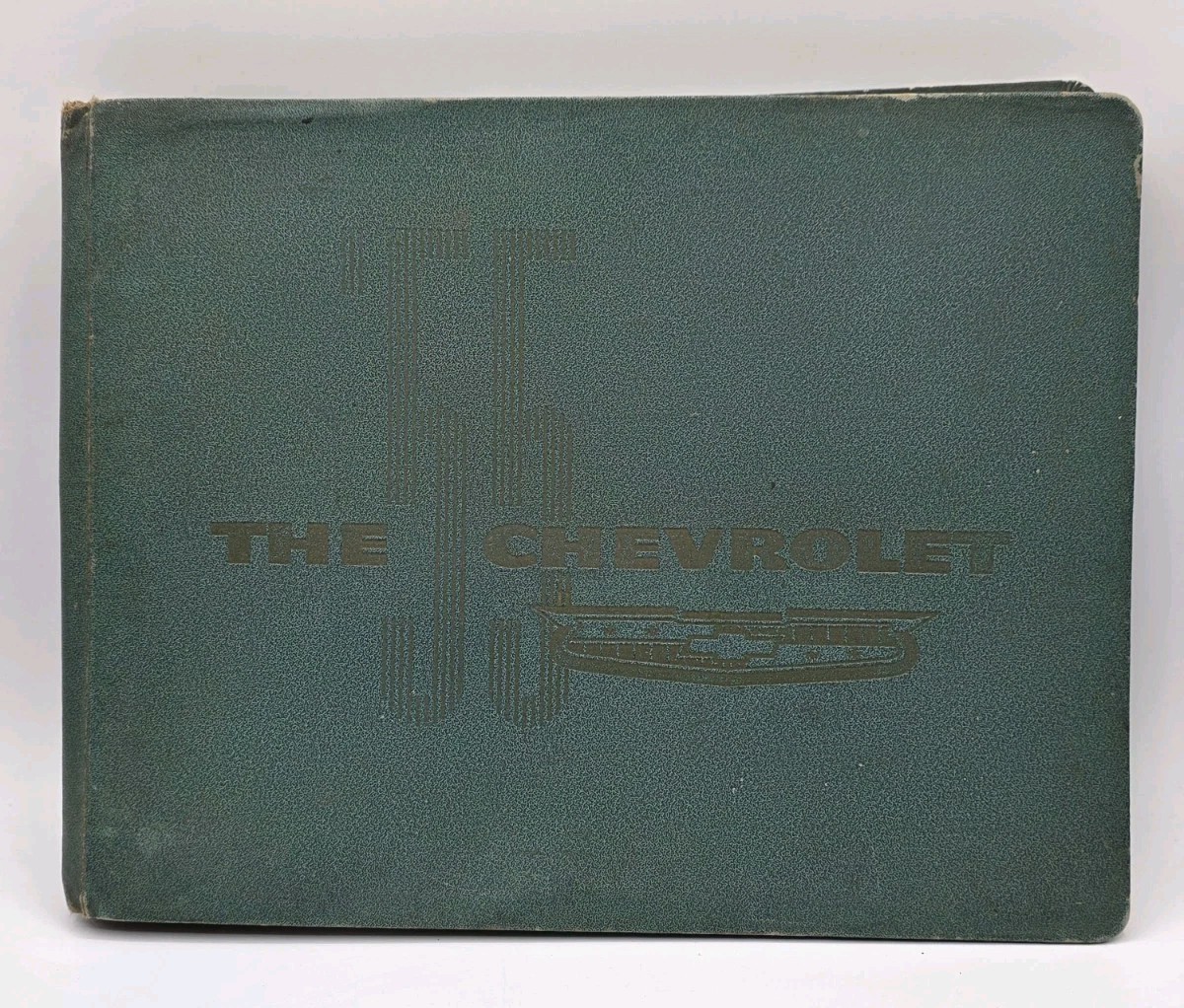 RARE 1955 Chevrolet Dealer Sales Presentation Book Color Fabric Samples Complete