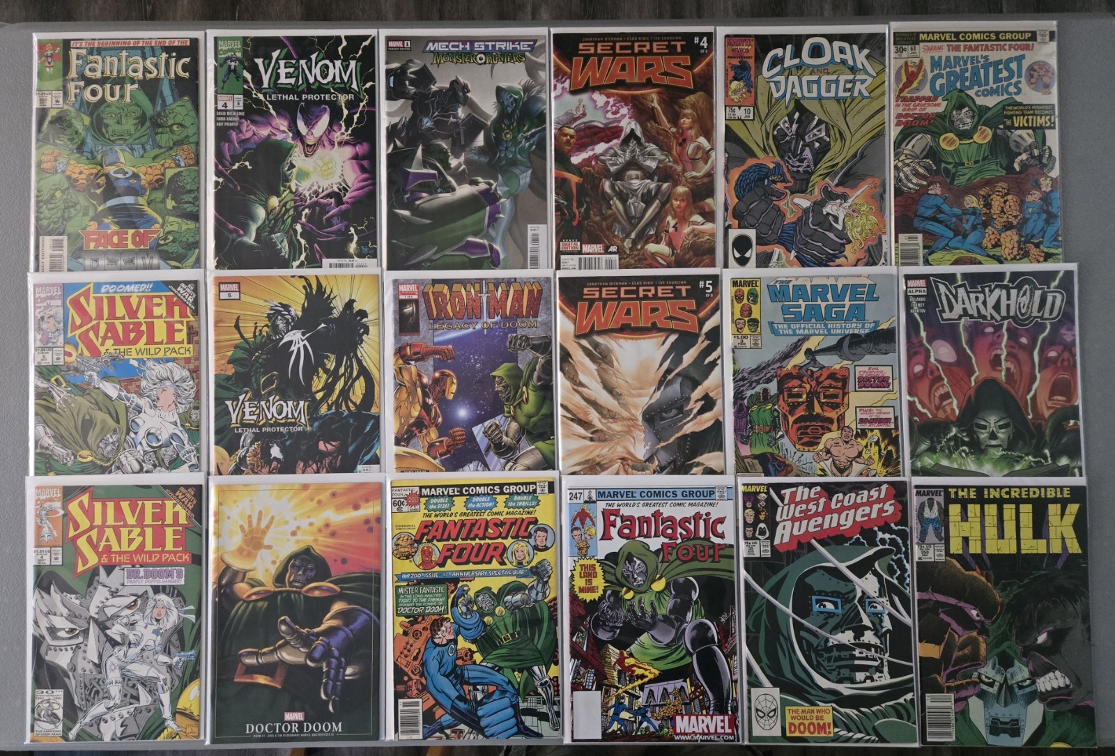 Dr. Doom Comic Book Lot - Doctor Doom #1, Fantastic Four #200 and more Doomsday Dr. Doom Comic Book Lot - Doctor Doom #1, Fantastic Four #200 and more Doomsday