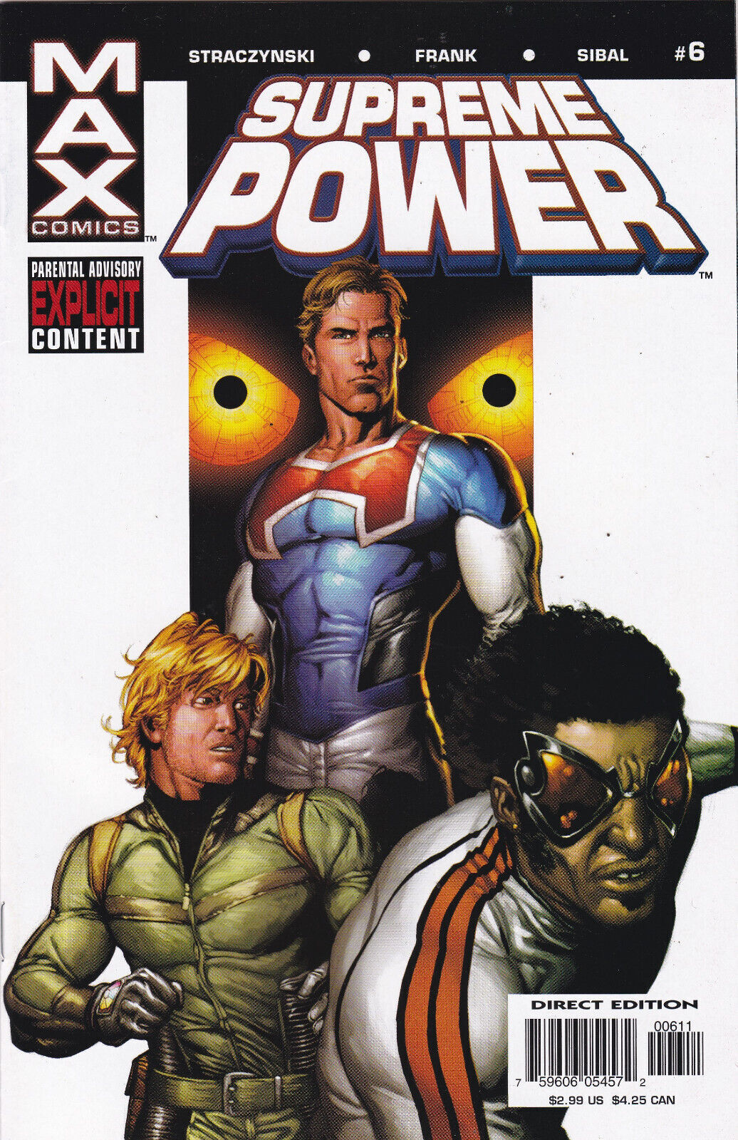 Supreme Power #6,  Vol. 1 (2003) Max Comics Imprint of Marvel Comics,High Grade