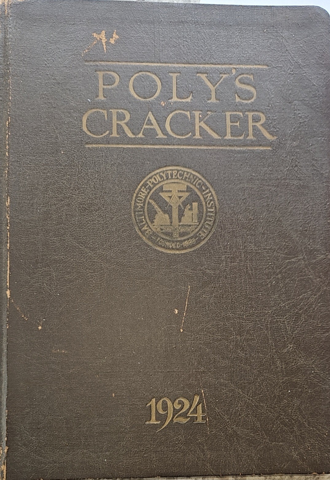 1924 Polytechnic High School Yearbook Baltimore Maryland,  With Extras.
