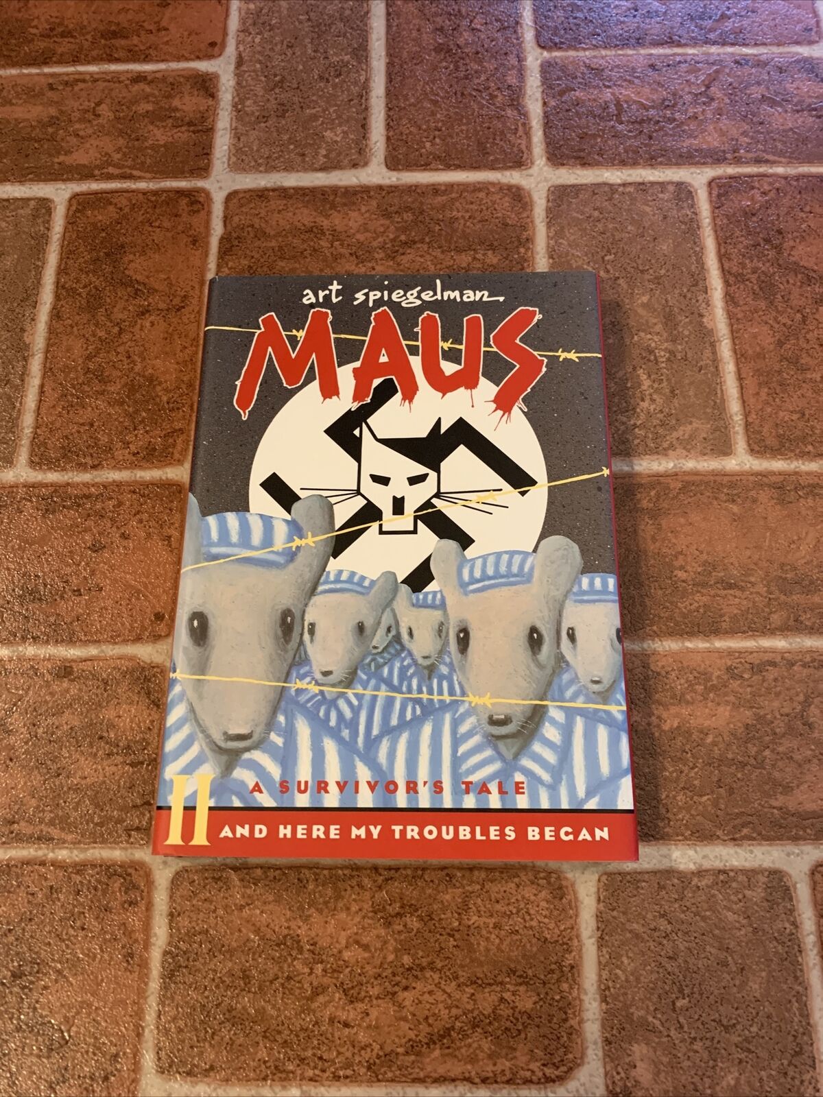 Maus II: And Here My Troubles Began, 1991 Pantheon Hardcover Art Spiegelman
