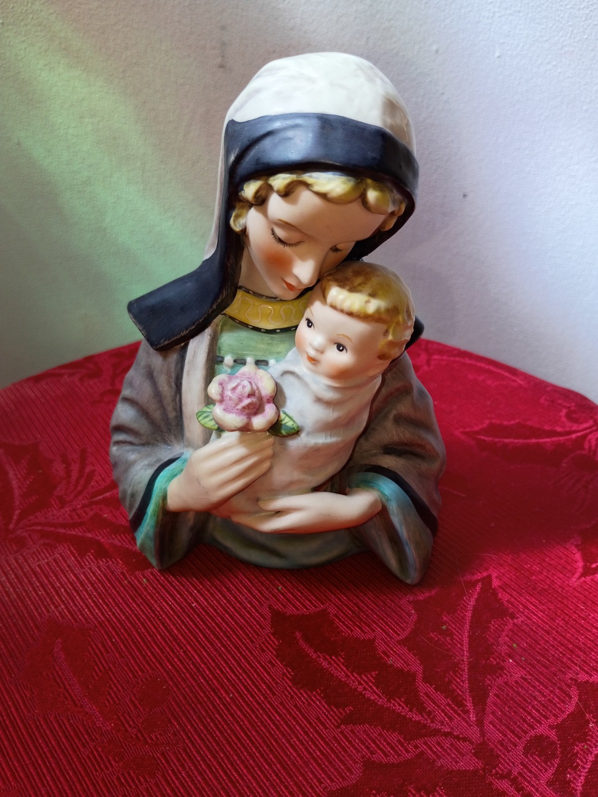 Goebel Madonna and Child Mary Baby Jesus Figurine Germany Rob 407 Robinson Goebel Madonna and Child Mary Baby Jesus Figurine Germany Rob 407 Robinson