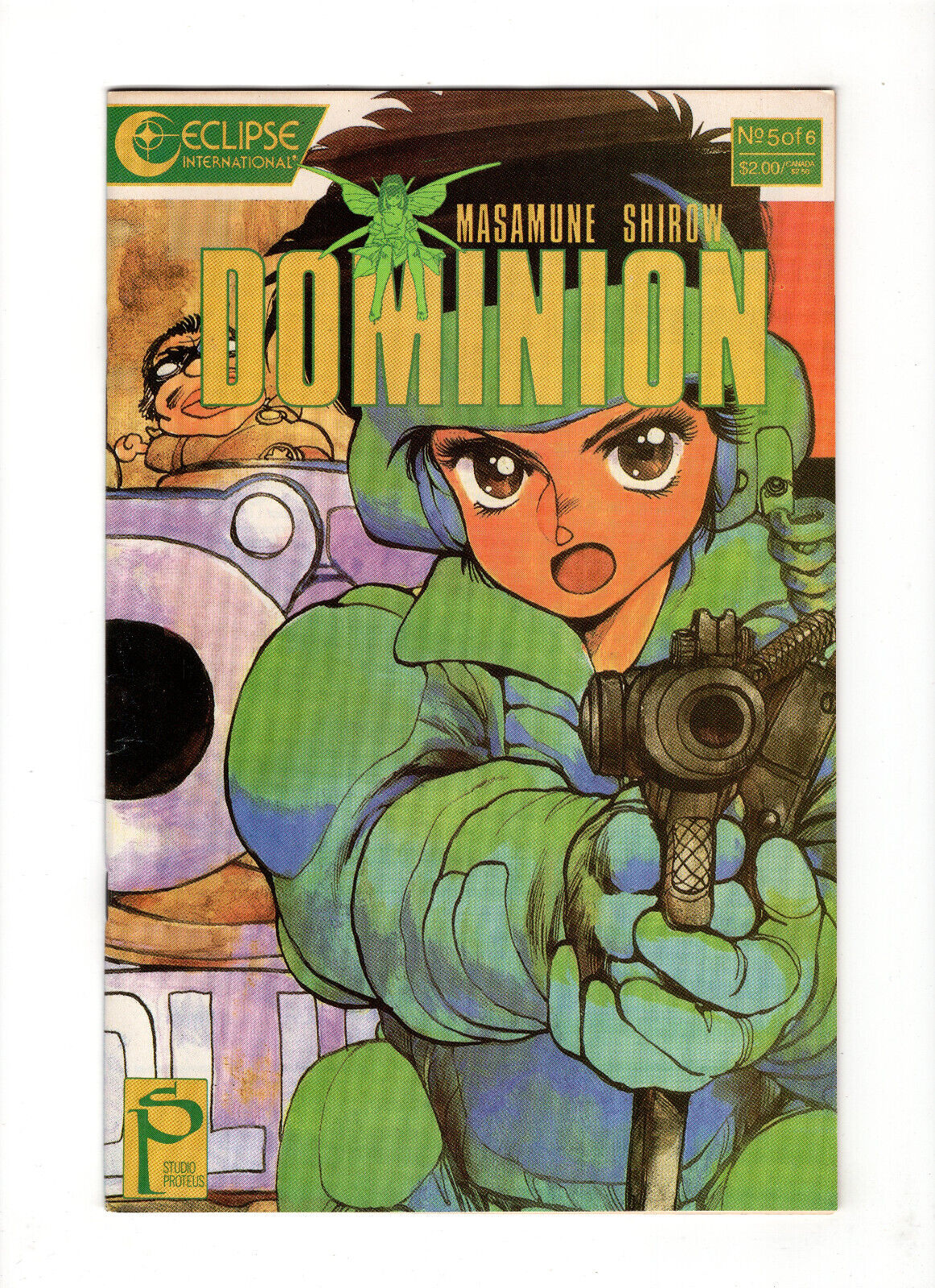 Dominion #5 (1990, Eclipse Comics)