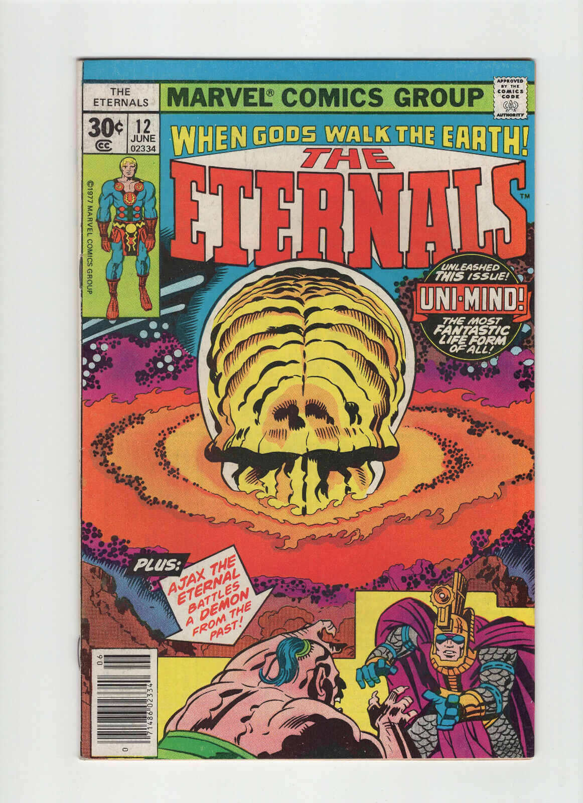 The Eternals #12 (1977, Marvel Comics) 