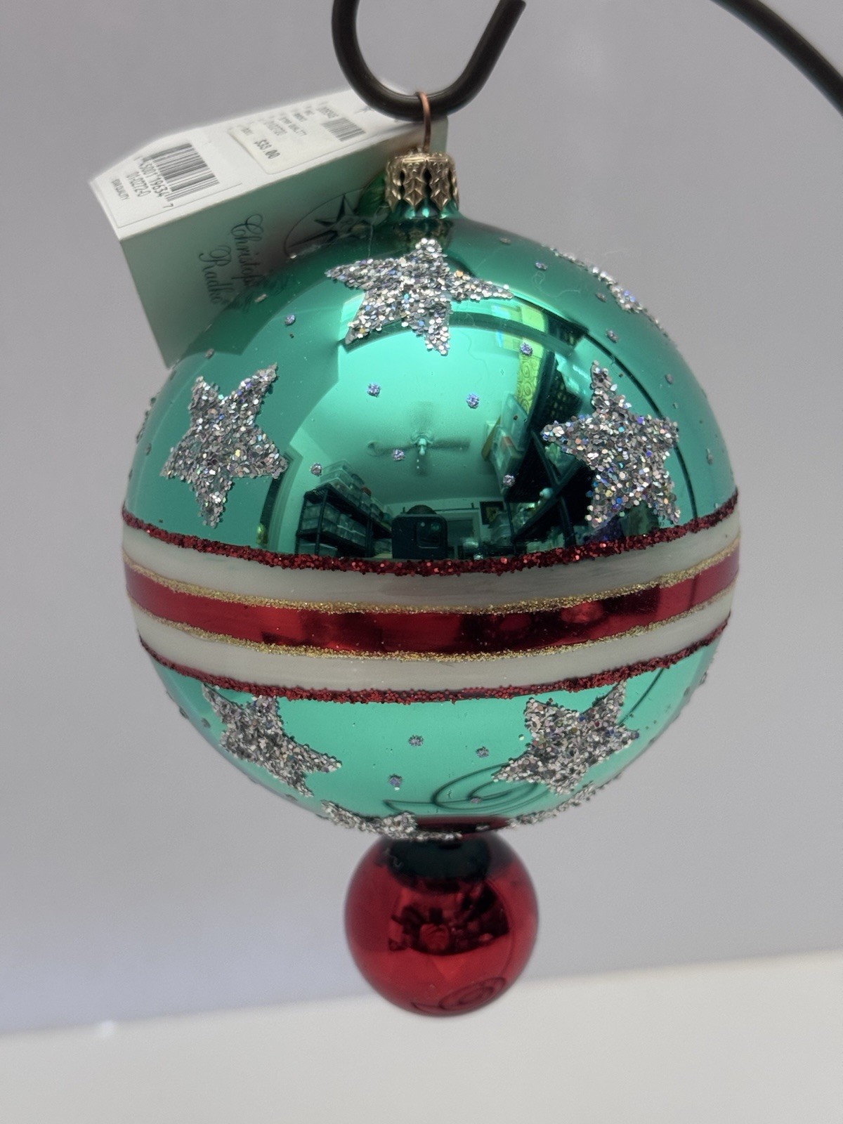 Christopher Radko Star Quality 2001 01-0272-0 Christmas Ornament Christopher Radko Star Quality 2001 01-0272-0 Christmas Ornament