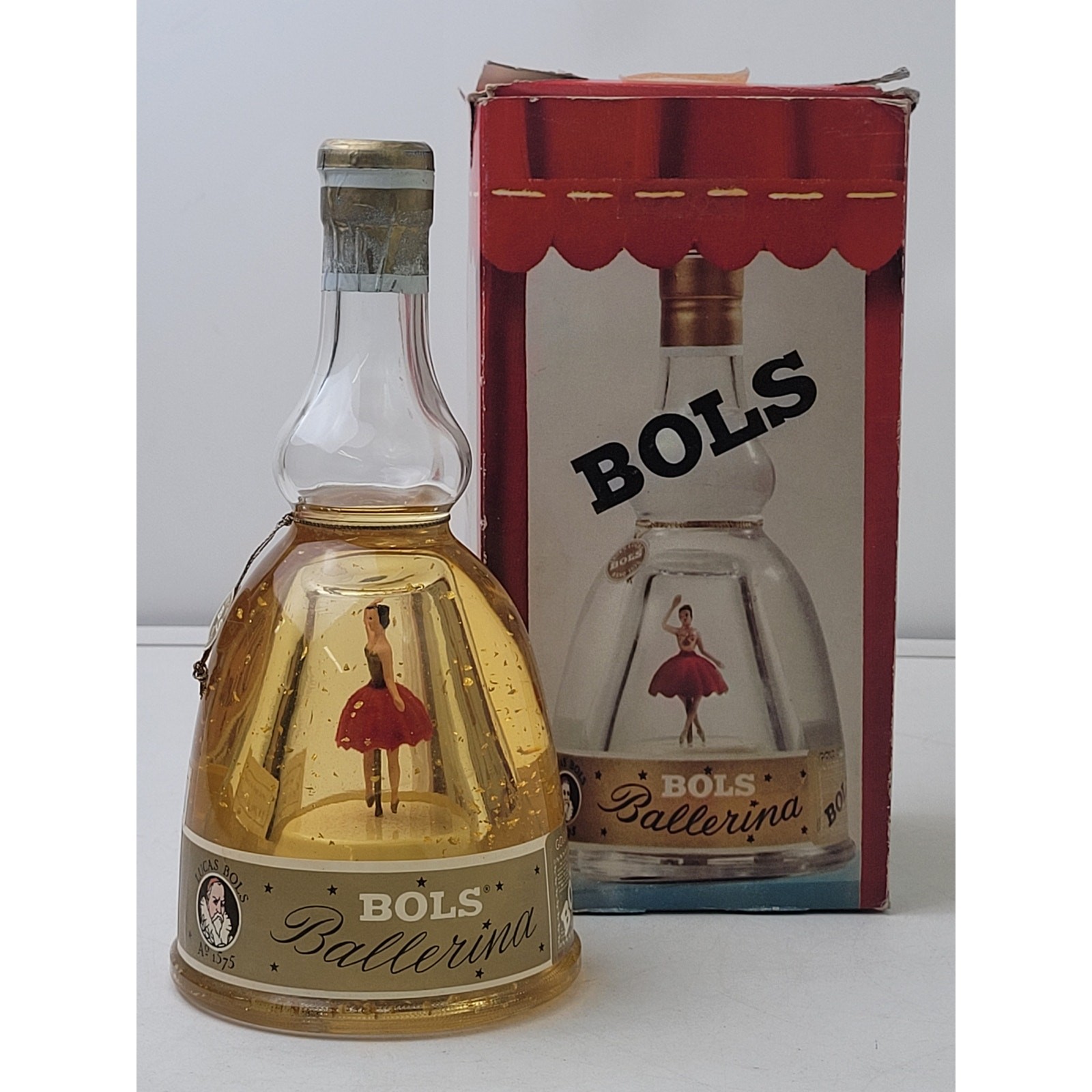 Vintage 1960s Bols Ballerina Musical Liqueur Bottle & Presentation Box