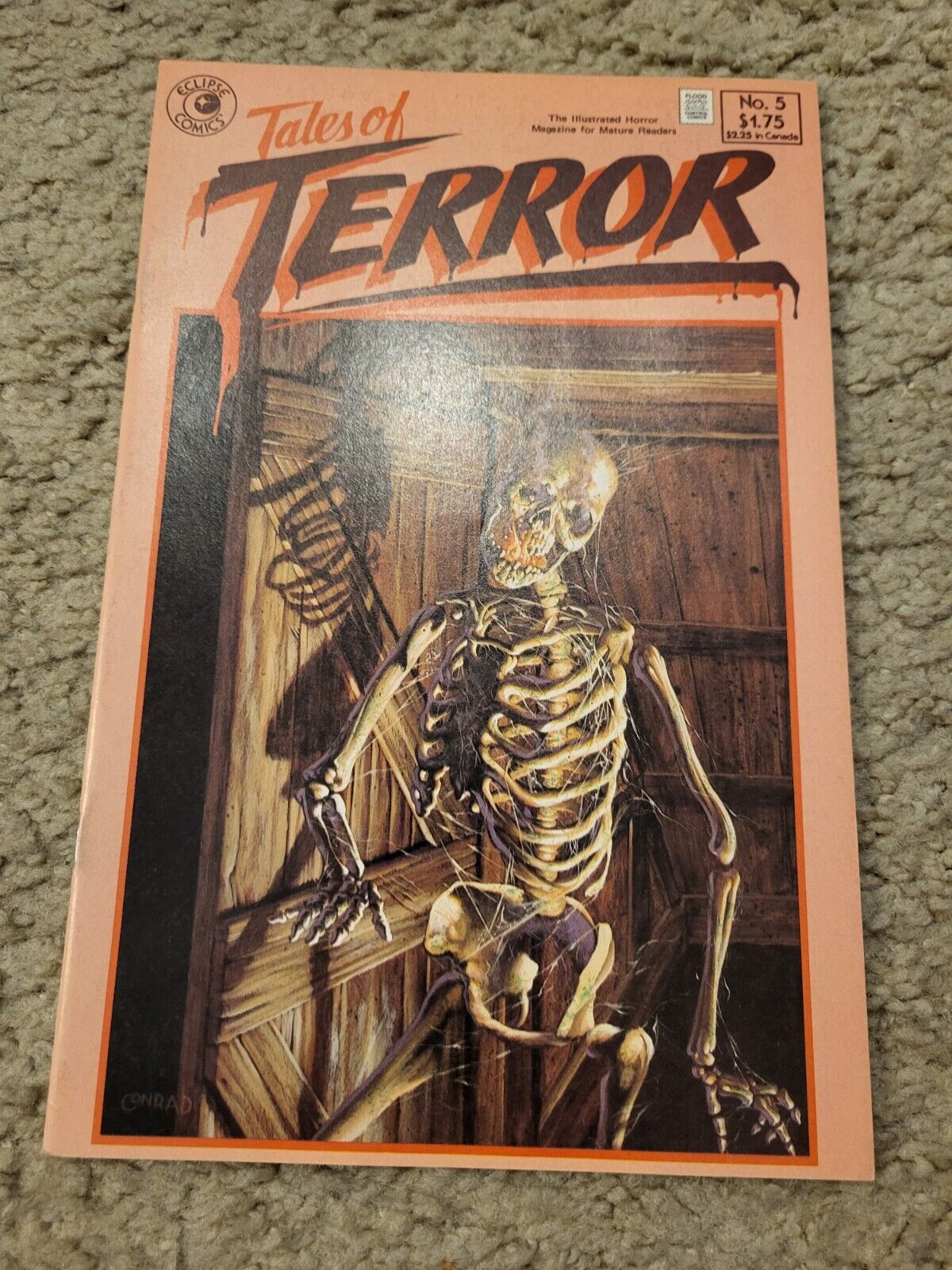 Tales Of Terror 5 Eclipse comics lot Chuck Dixon 1986 HIGH GRADE