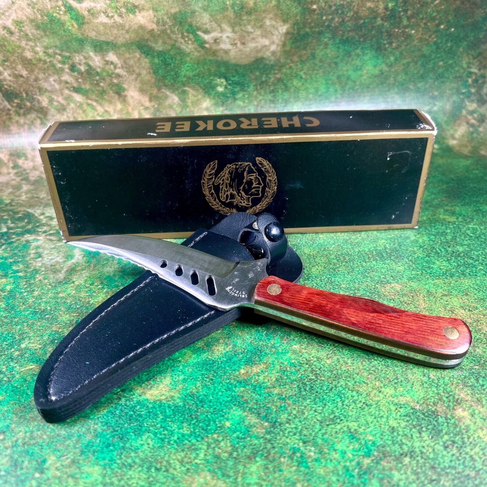 Vintage Cherokee 219 Knife, NOS, China