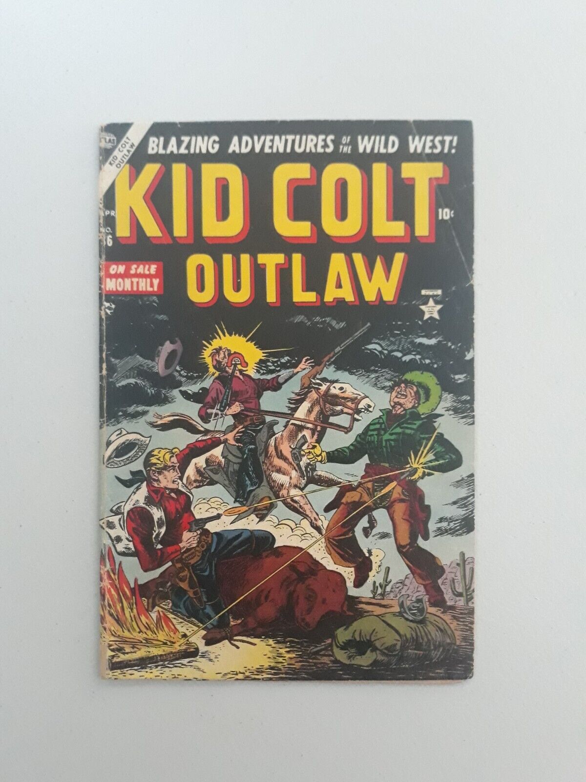 Kid Colt 36 Atlas Marvel Comics 1954