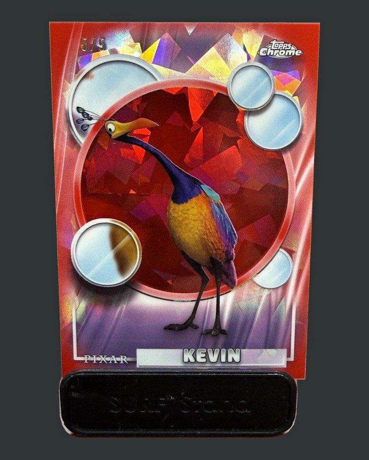 Topps 2026 Topps Chrome Pixar Up Kevin #137 Serial Numbered 5/5