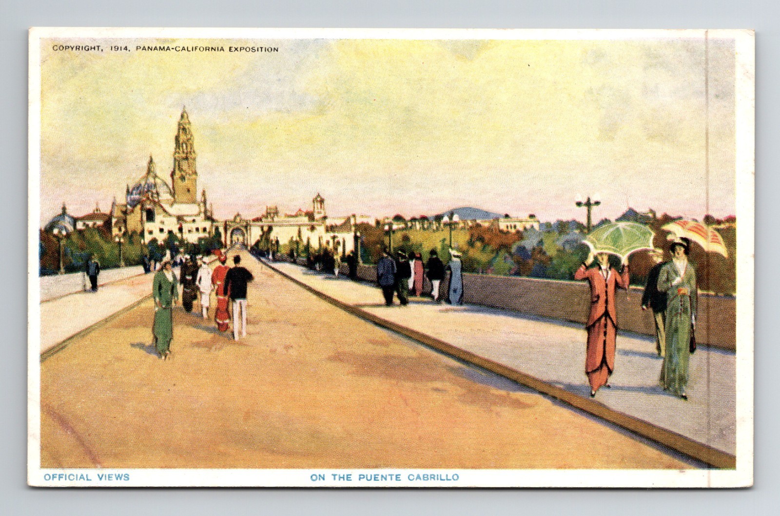Postcard c1914, 1915 Panama-California Exposition, San Diego, California