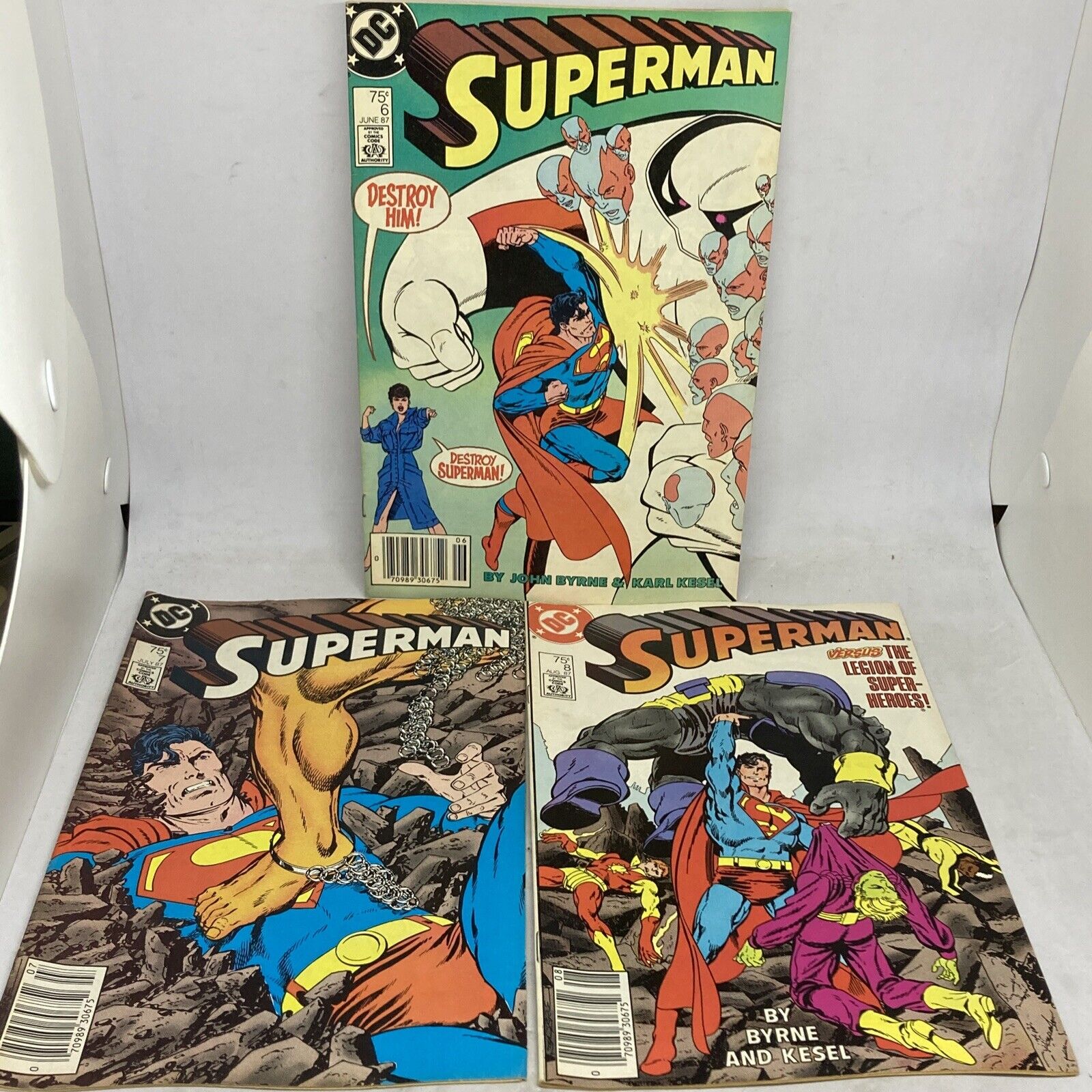 1987-1988 DC Comics Superman Comic Lot #6-19 *RARE*