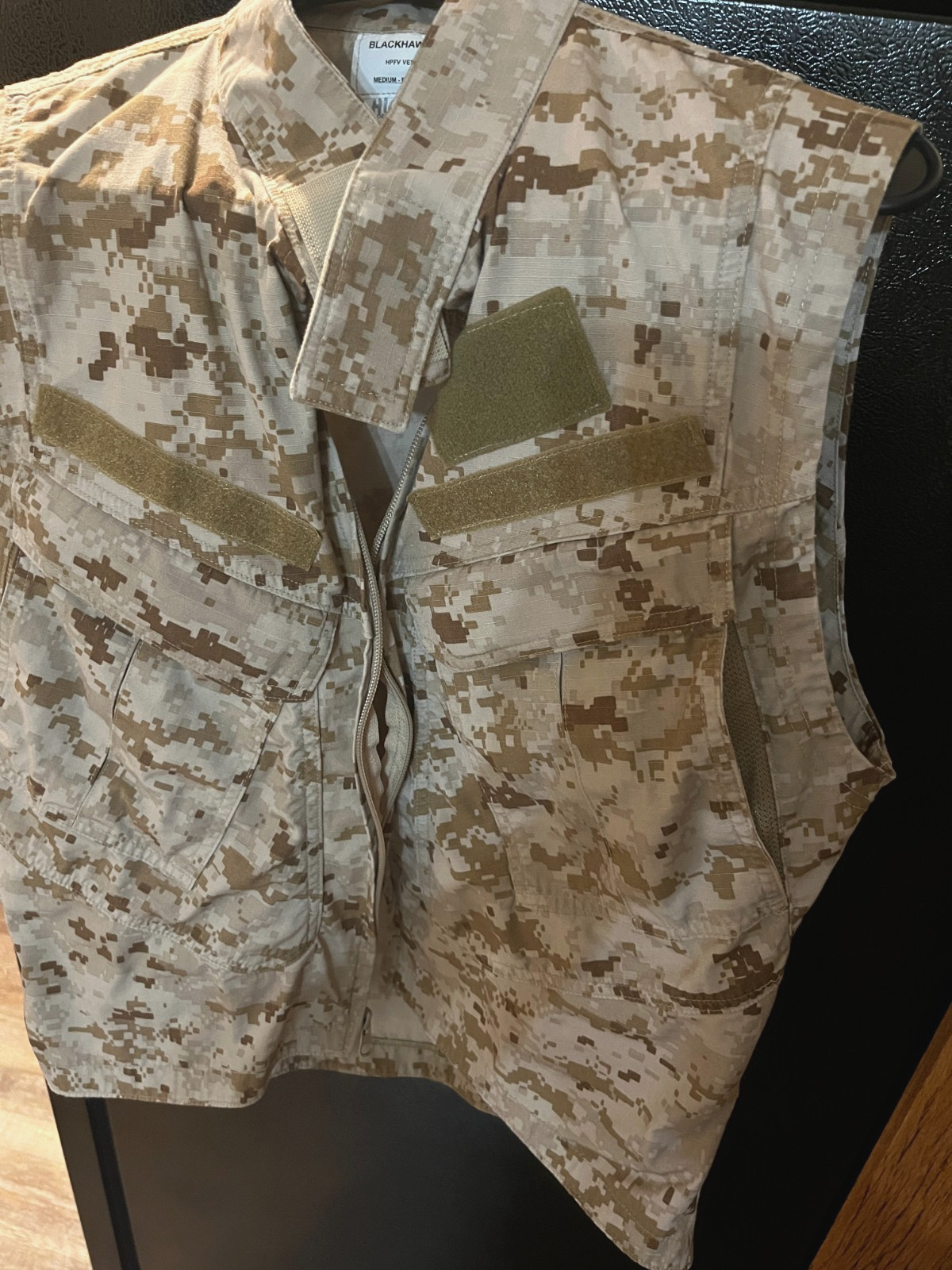 Blackhawk HPFV Combat Performance Range Vest Camouflage Mens Medium Regular Blackhawk HPFV Combat Performance Range Vest Camouflage Mens Medium Regular