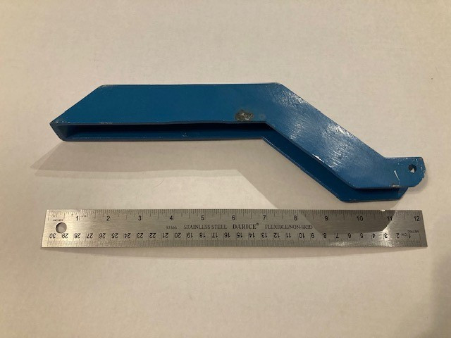 Vintage Sears Rock Saw Lapidary Blade Guard Safety Cover Blue Star Diamond?