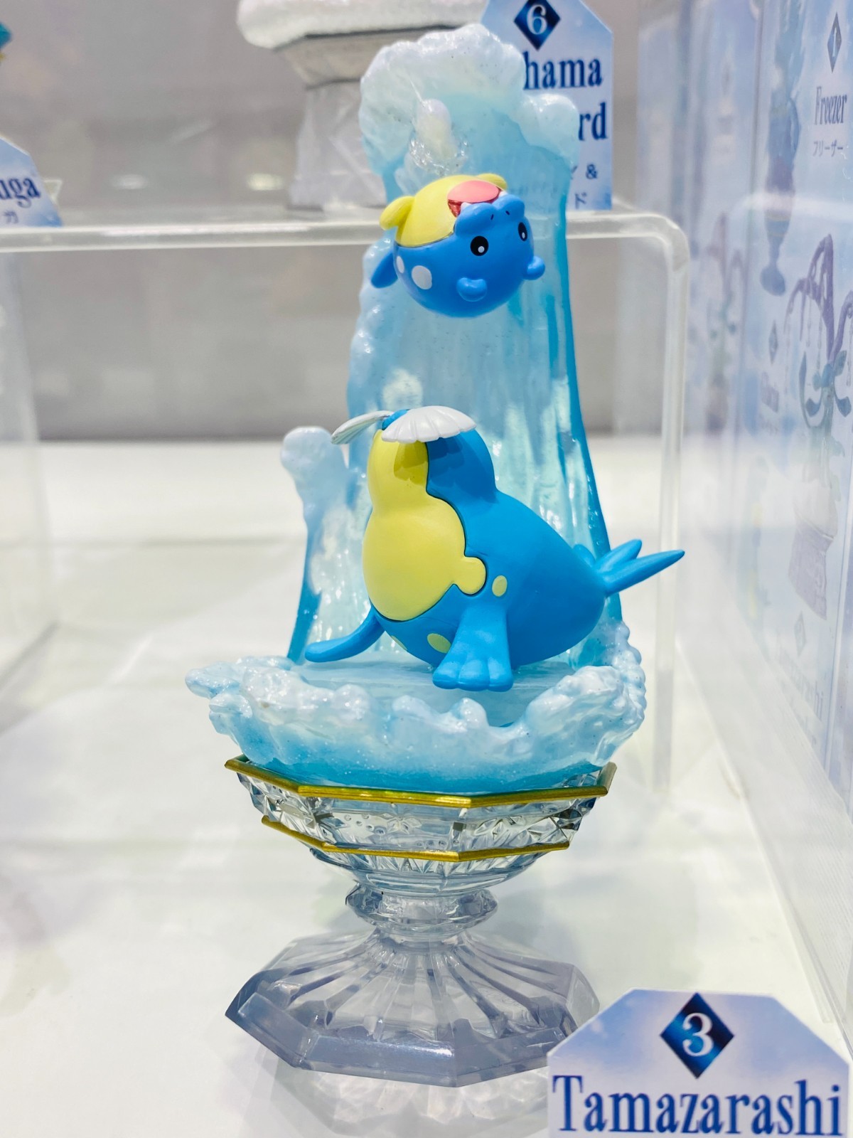 Re-ment Pokemon Diamond Dust /3. Spheal & Sealeo / Pokémon figure toy New