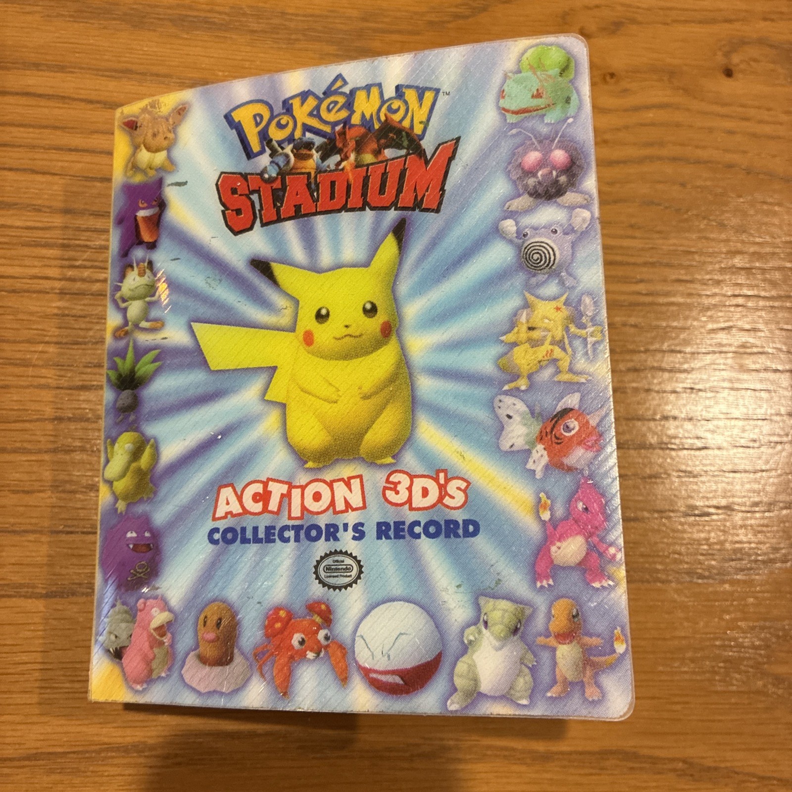 Pokémon Stadium Action 3D\'s Lenticular Card Collection (2000) missing 9 Pokémon Stadium Action 3D\'s Lenticular Card Collection (2000) missing 9