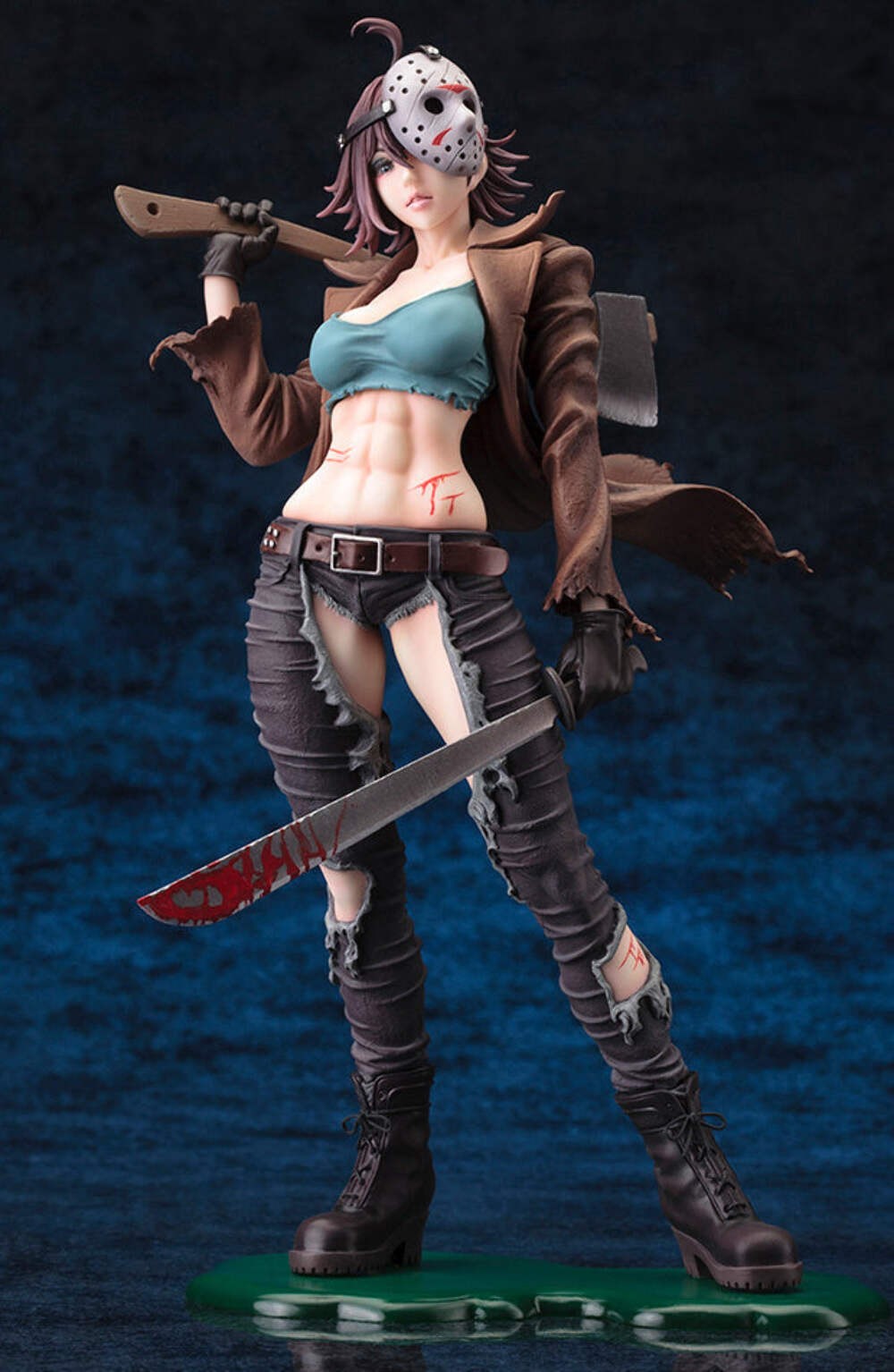 Kotobukiya Bishoujo Horror Freddy vs. Jason Jason Voorhees Statue Figure SV384