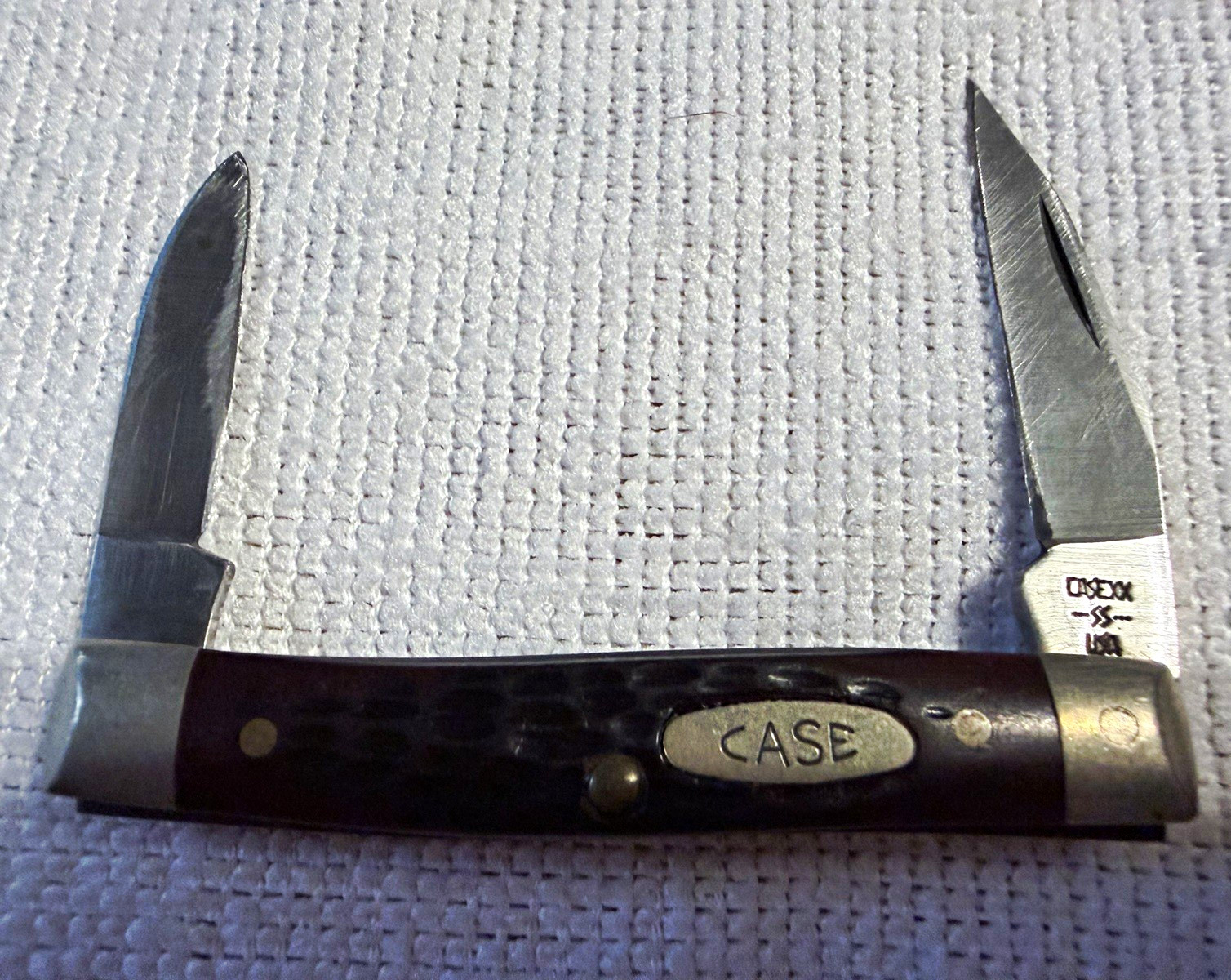 Vintage 1984 Case XX 62033 SS Small Pen Pocket Knife - 6 Dot USA Vintage 1984 Case XX 62033 SS Small Pen Pocket Knife - 6 Dot USA