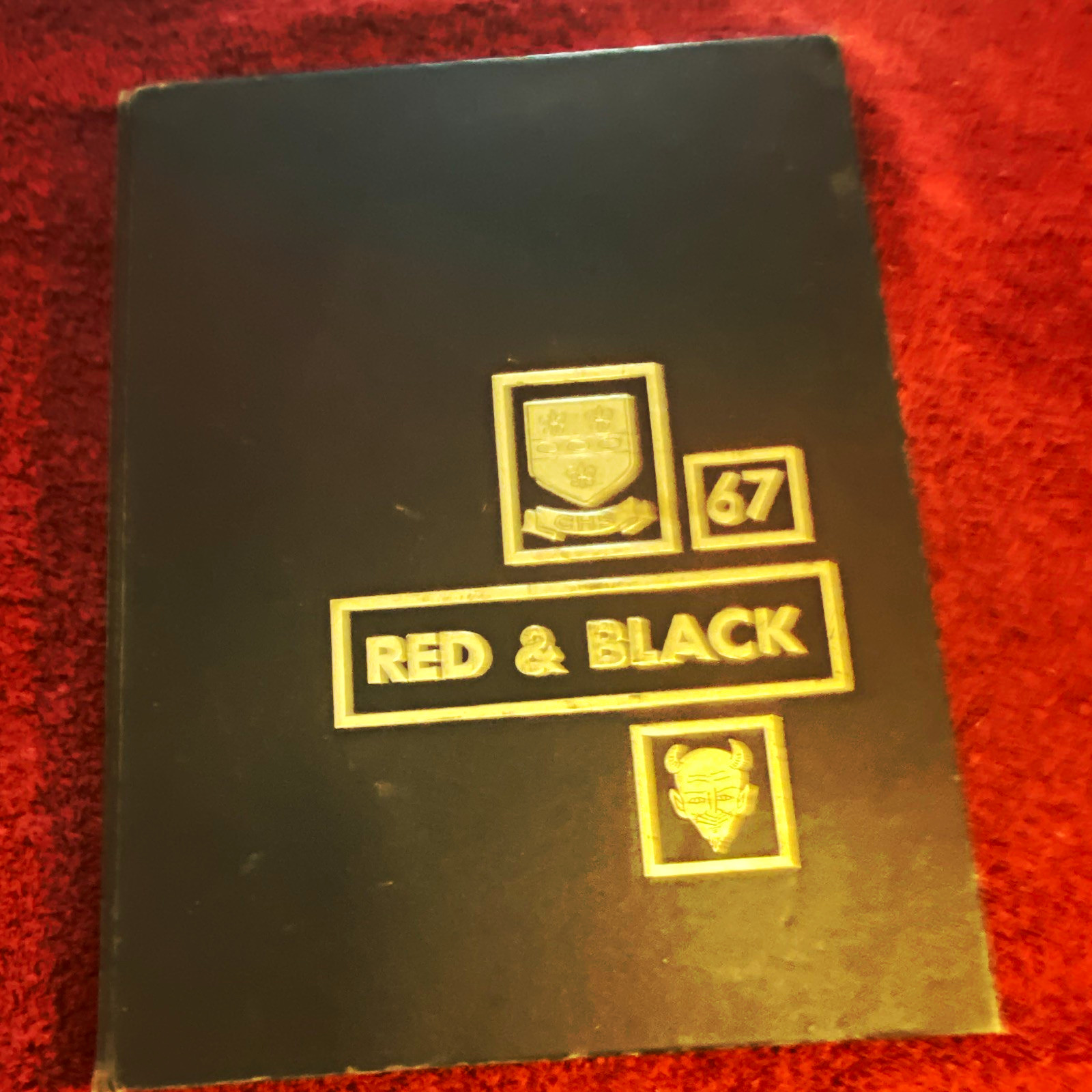 Central High School 1967 Red & Black Yearbook Vol 37 Signed Hardcover Central High School 1967 Red & Black Yearbook Vol 37 Signed Hardcover