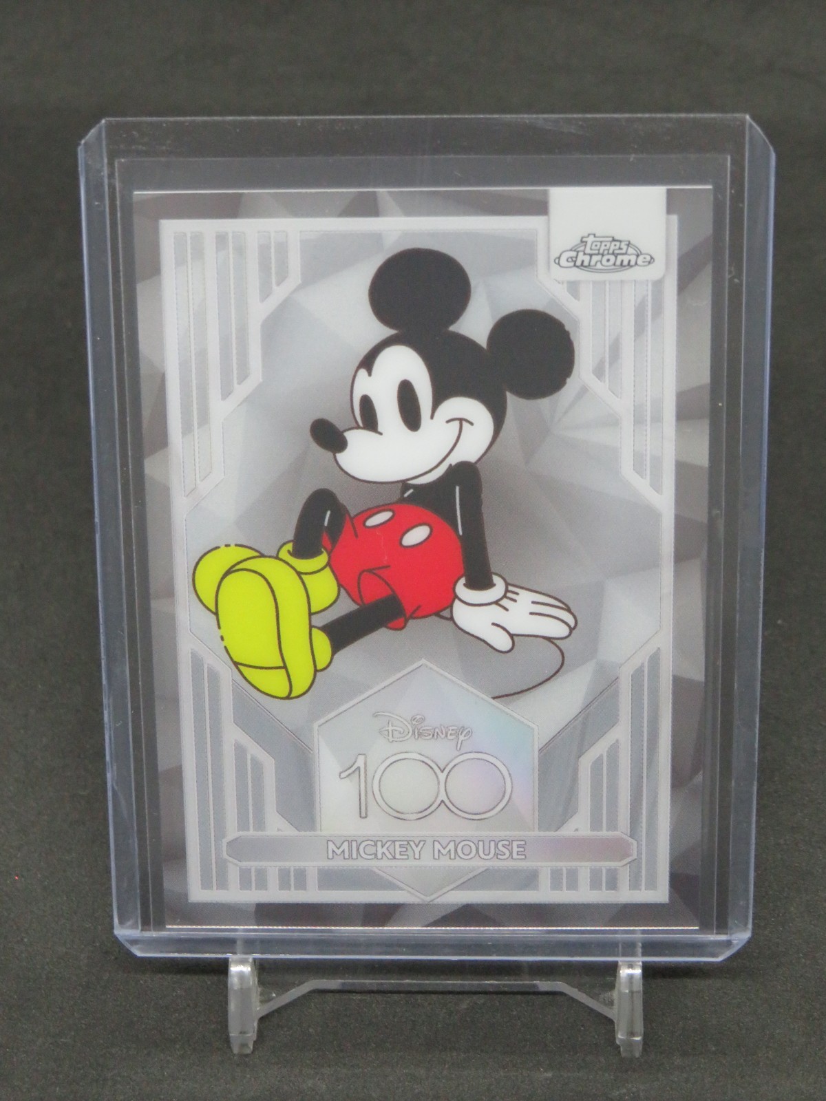 2023 TOPPS CHROME DISNEY 100 MICKEY MOUSE #1 C JS2 2023 TOPPS CHROME DISNEY 100 MICKEY MOUSE #1 C JS2