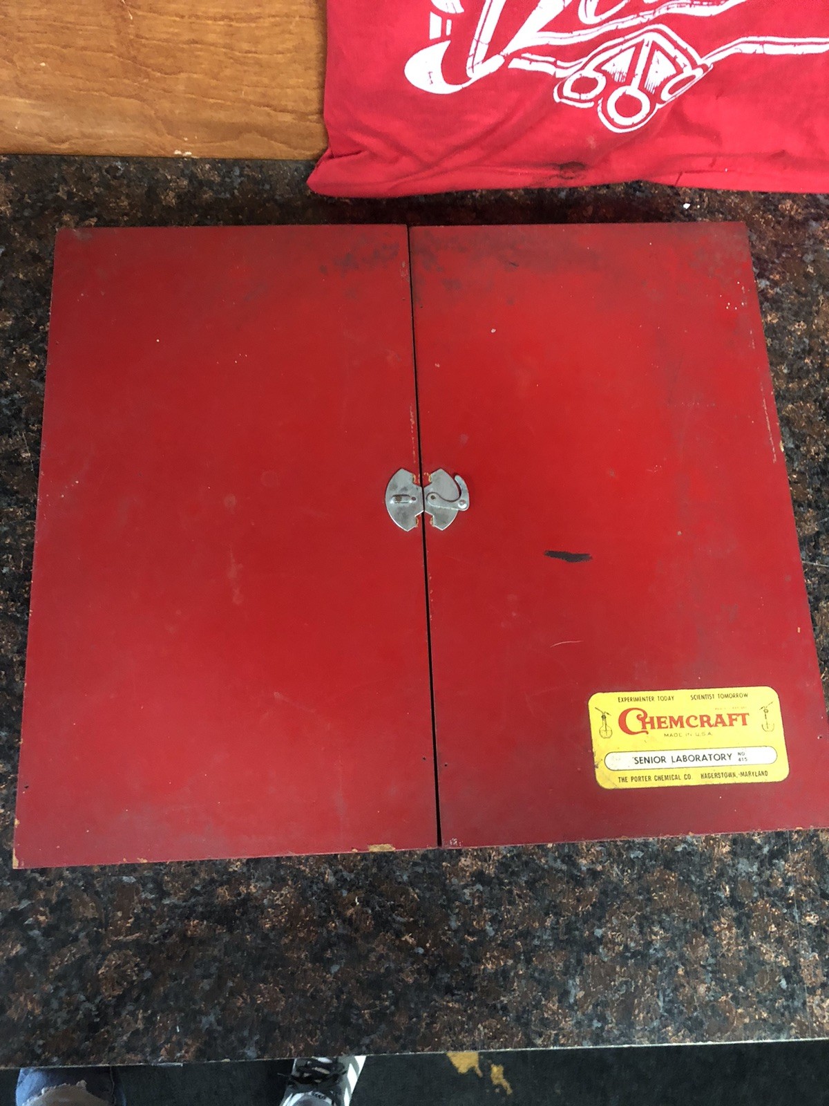 Vintage Chemcraft Senior Laboratory Chemistry Set Atomic Energy # 415 (LOOK)