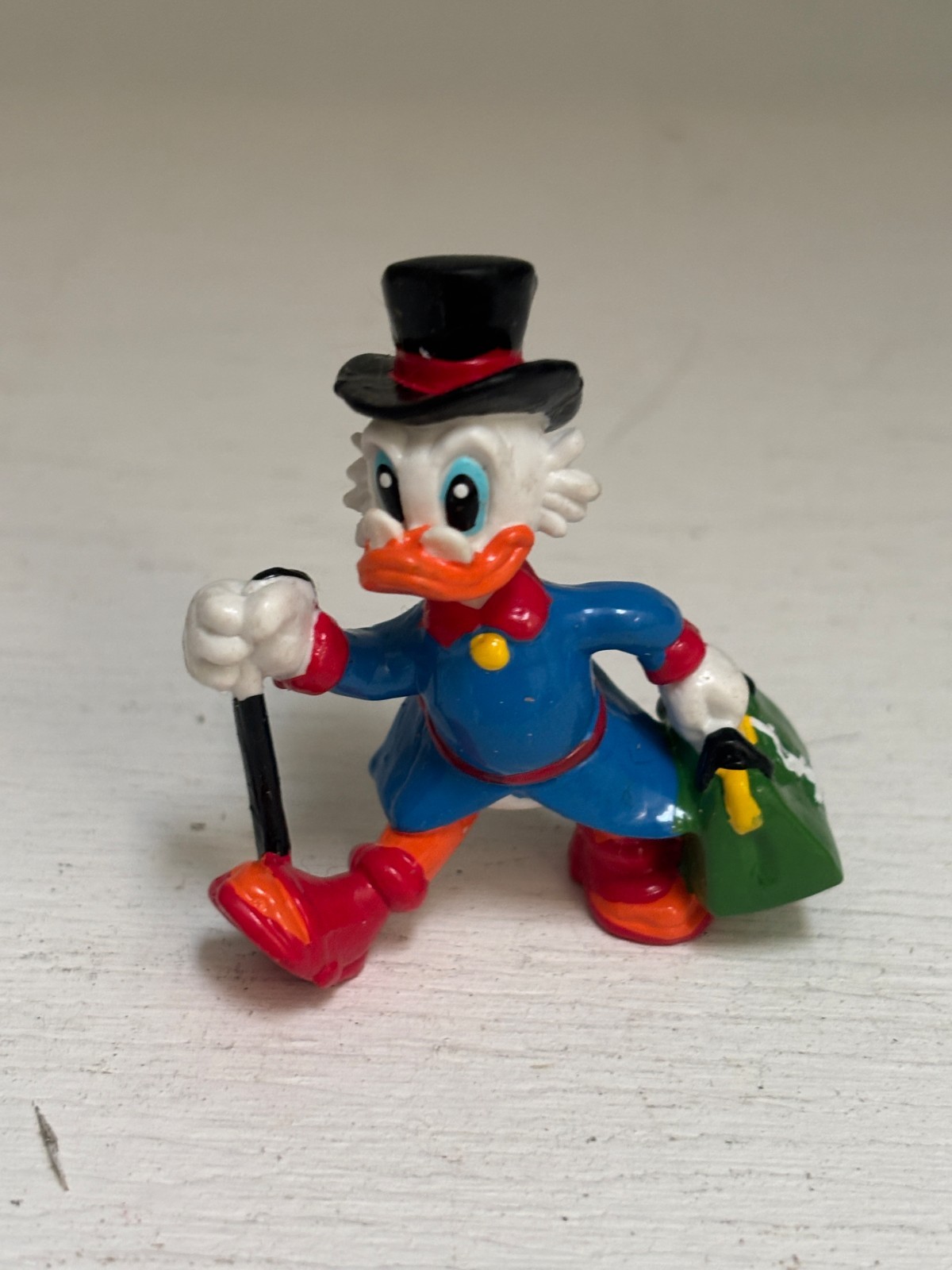Disney Scrooge McDuck Figurine PVC Vintage Applause Rare Ducktales Disney Scrooge McDuck Figurine PVC Vintage Applause Rare Ducktales