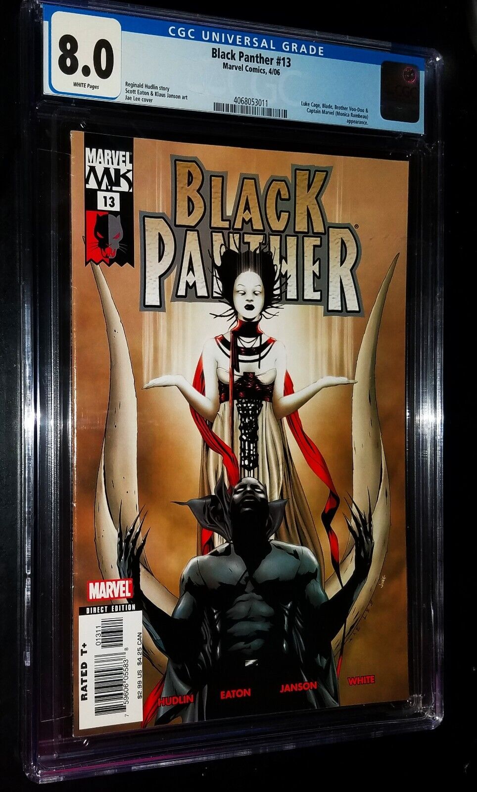 BLACK PANTHER #13 2006 Marvel Comics CGC 8.0 Very Fine White Pages