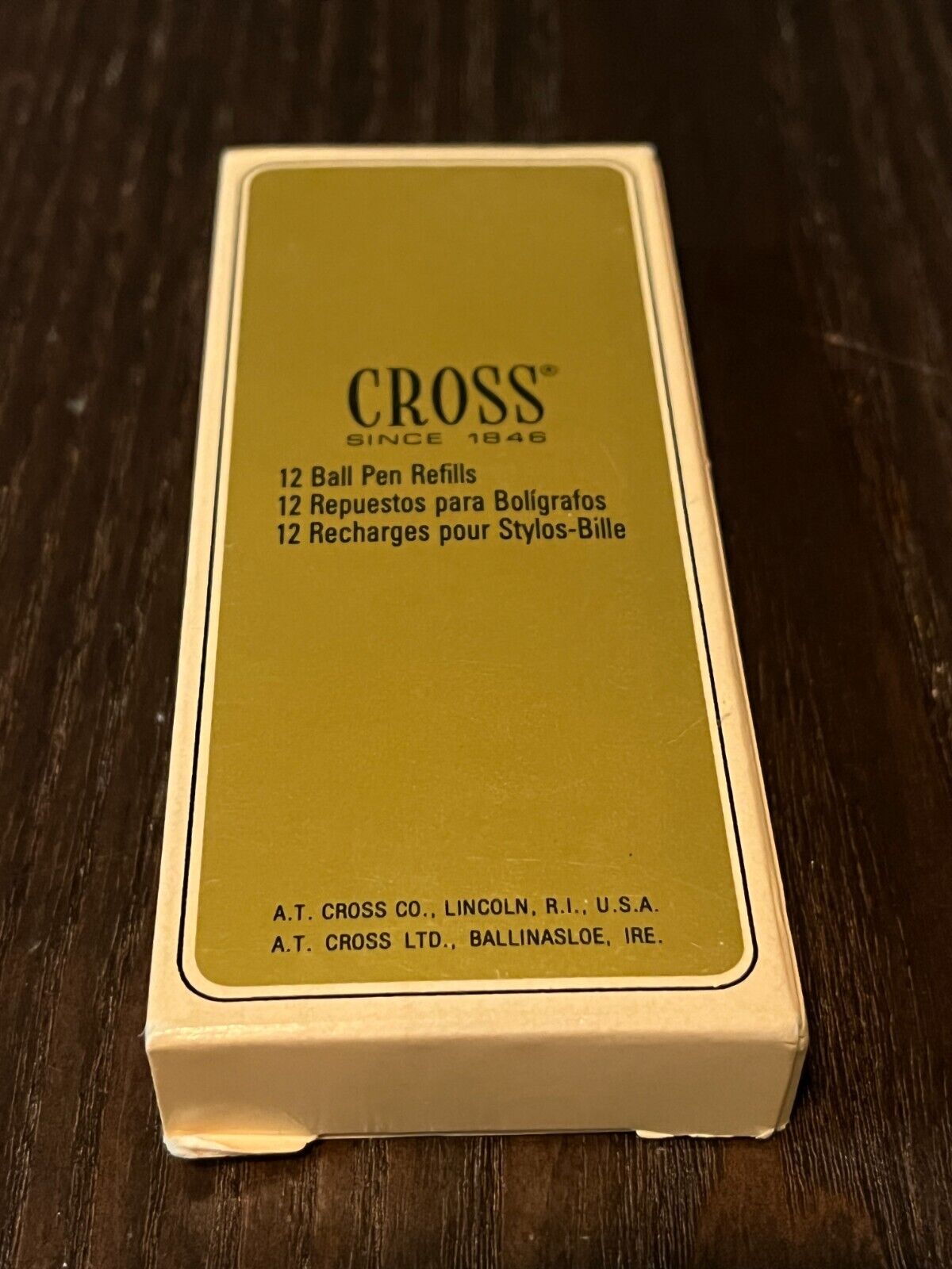 Cross Pen Refills- Blue Ink- Vintage Pen Refills- 12 Pack- Cross Brand -Medium