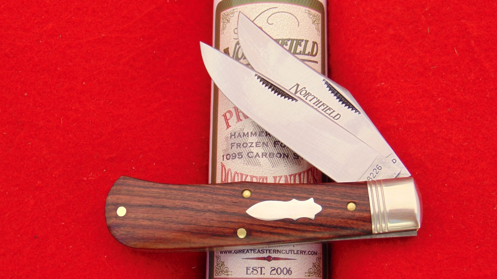 Great Eastern #72 Kingwood French Creek Trapper Pocket Knife 728226 GEC USA