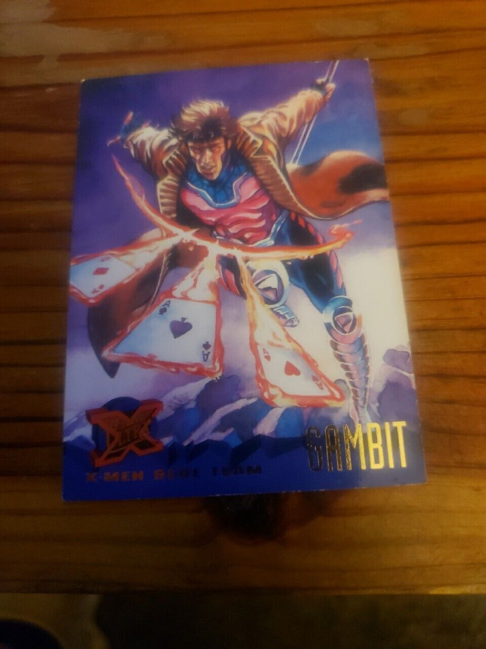 Gambit #96 1994 ‘95 Fleer Ultra Blue Card Marvel MINT  Trading X-Men Rare NP