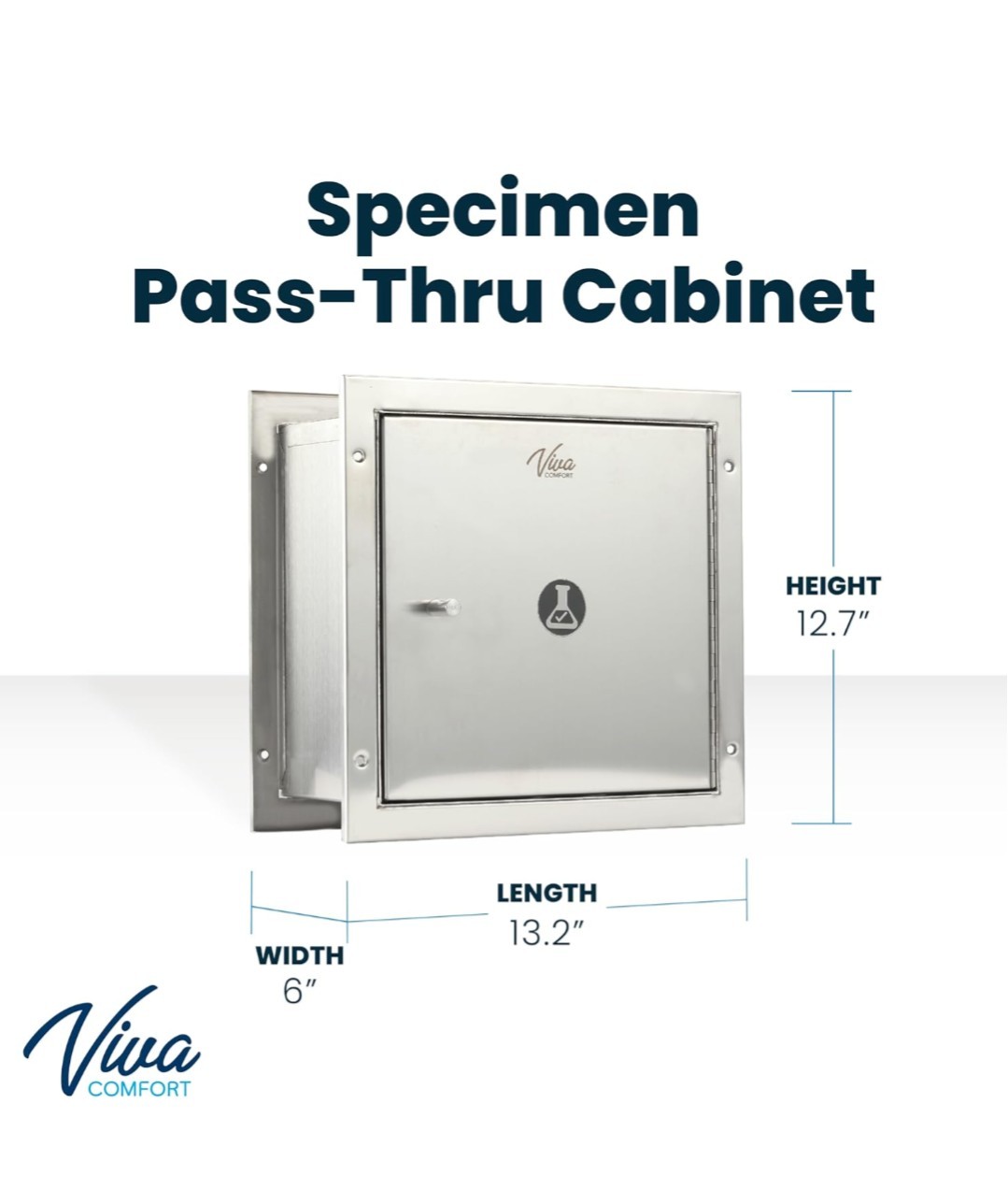 Viva Specimen Pass Thru Cabinet with Dual Sided Access Doors Viva Specimen Pass Thru Cabinet with Dual Sided Access Doors
