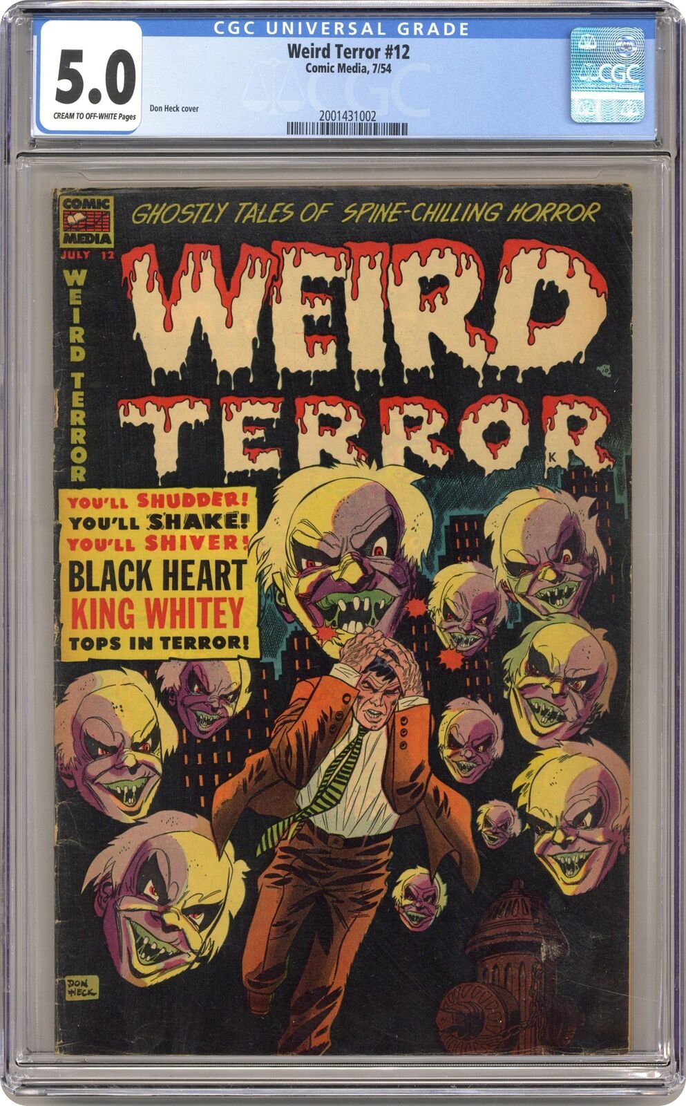 Weird Terror #12 CGC 5.0 1954 2001431002