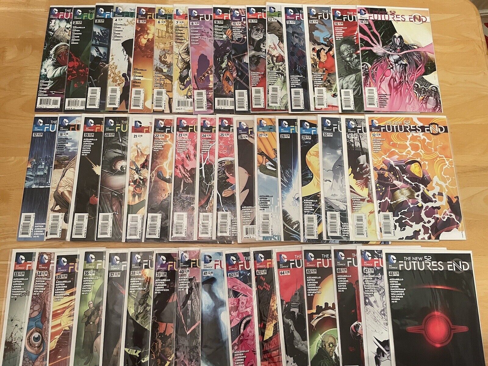 The New 52:  Future's End (DC Comics, 2014) Single Issues #1-48