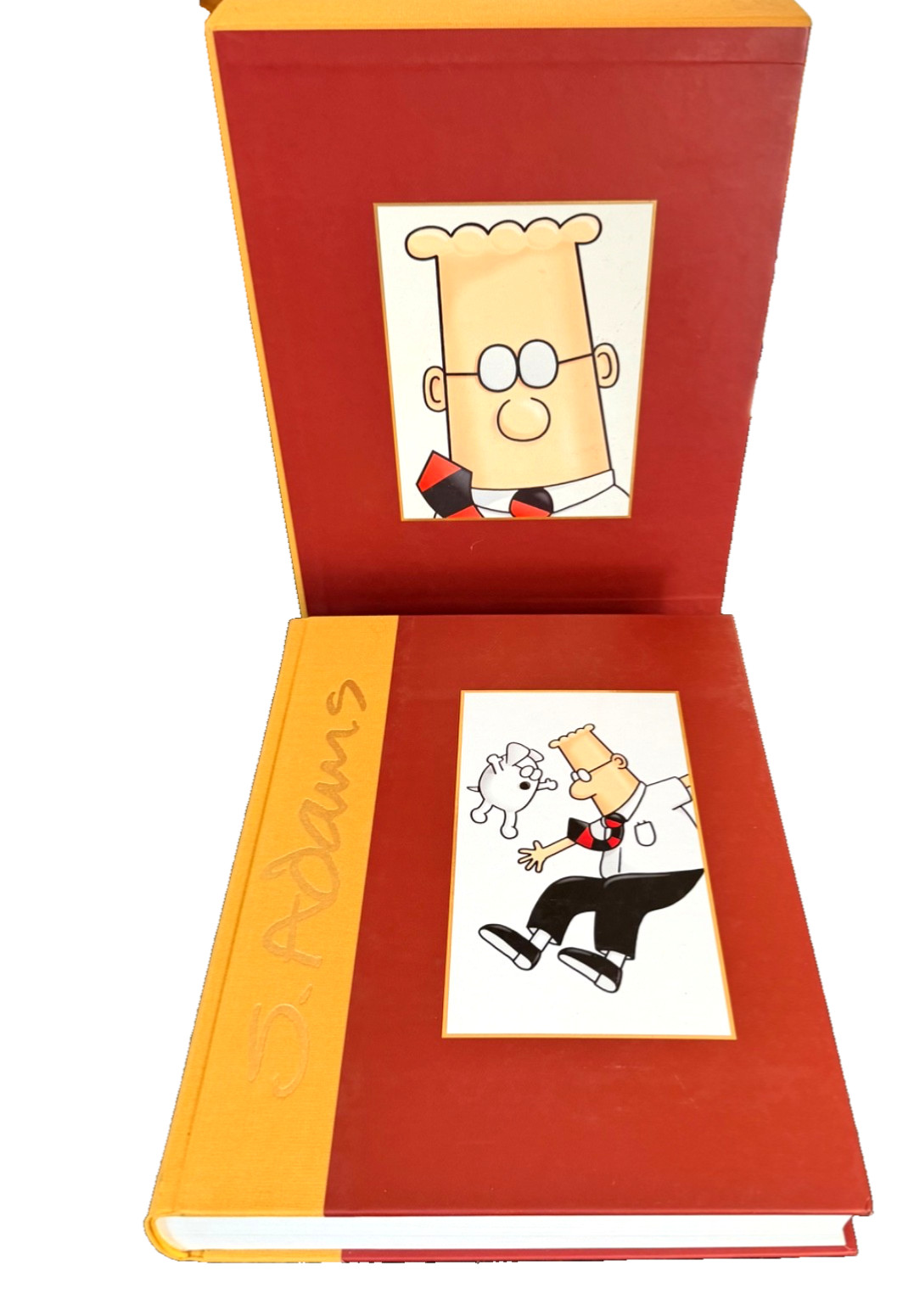 DILBERT 2.0 20 Years of Dilbert Hardcover Book w/Slipcase & CD by Scott Adams