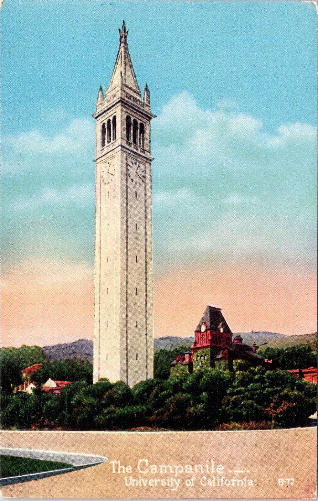 C.1910s University Of California Berkeley CA The Campanile Unused Postcard A32