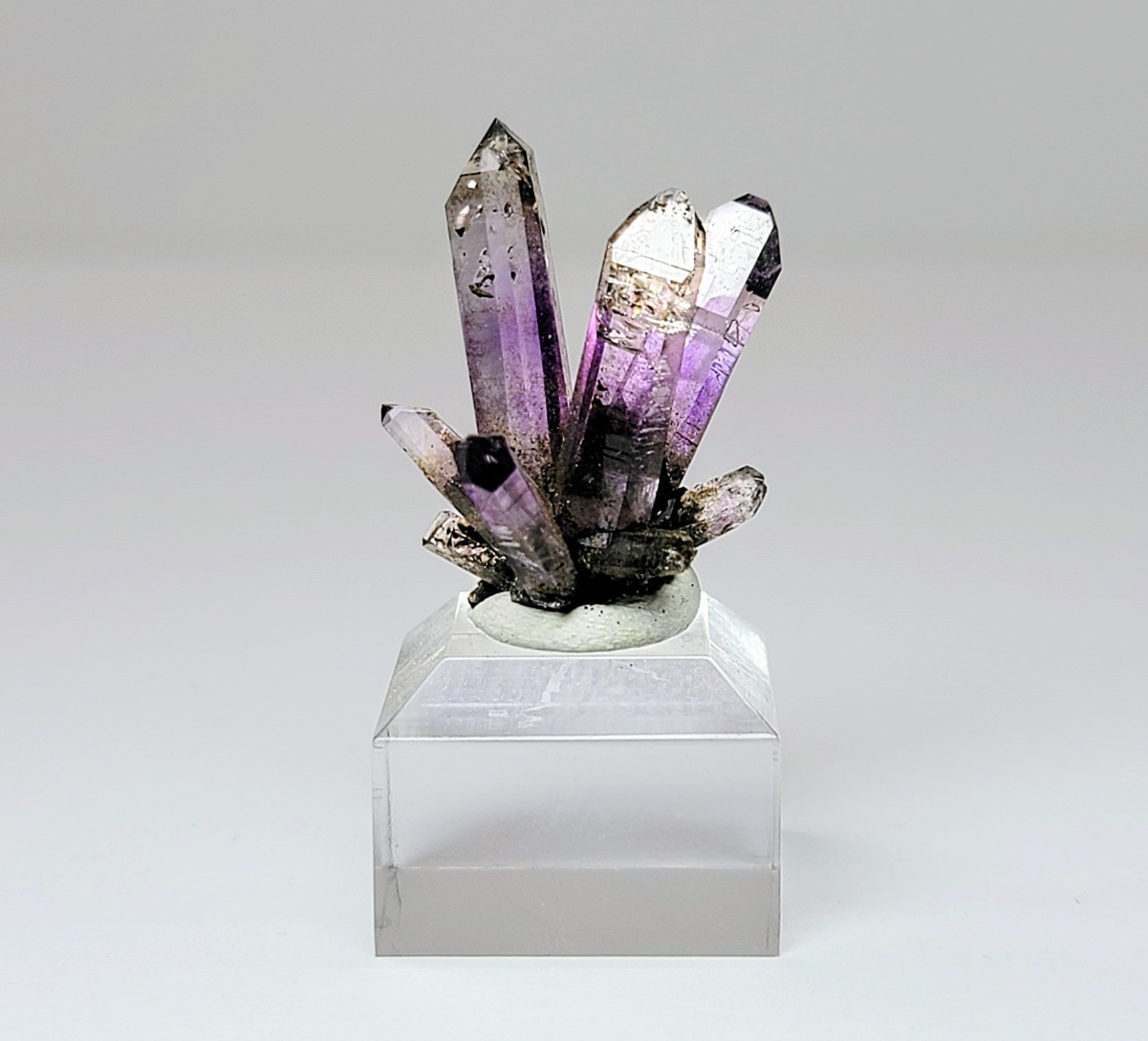 Stunning Amethyst Spray - Deep Purple Pocket, Piedra Porada, Veracruz, Mexico
