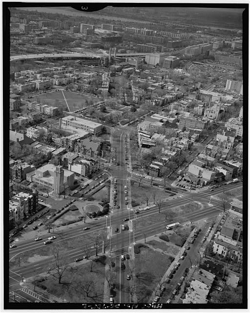 Photo:Washington DC North Carolina Avenue Aerial View 1950s Cityscape