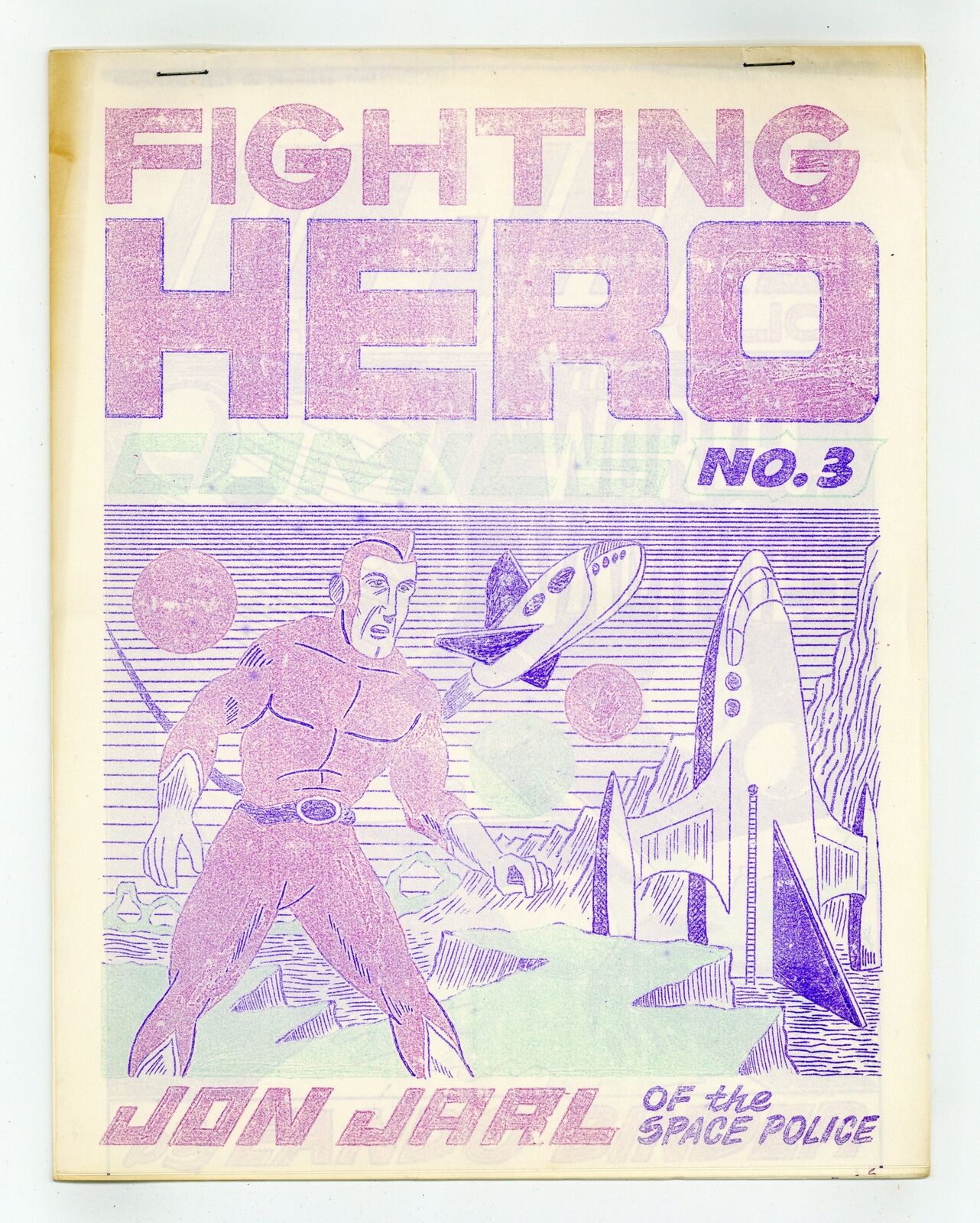 Fighting Hero Comics #3 FN 6.0 1962
