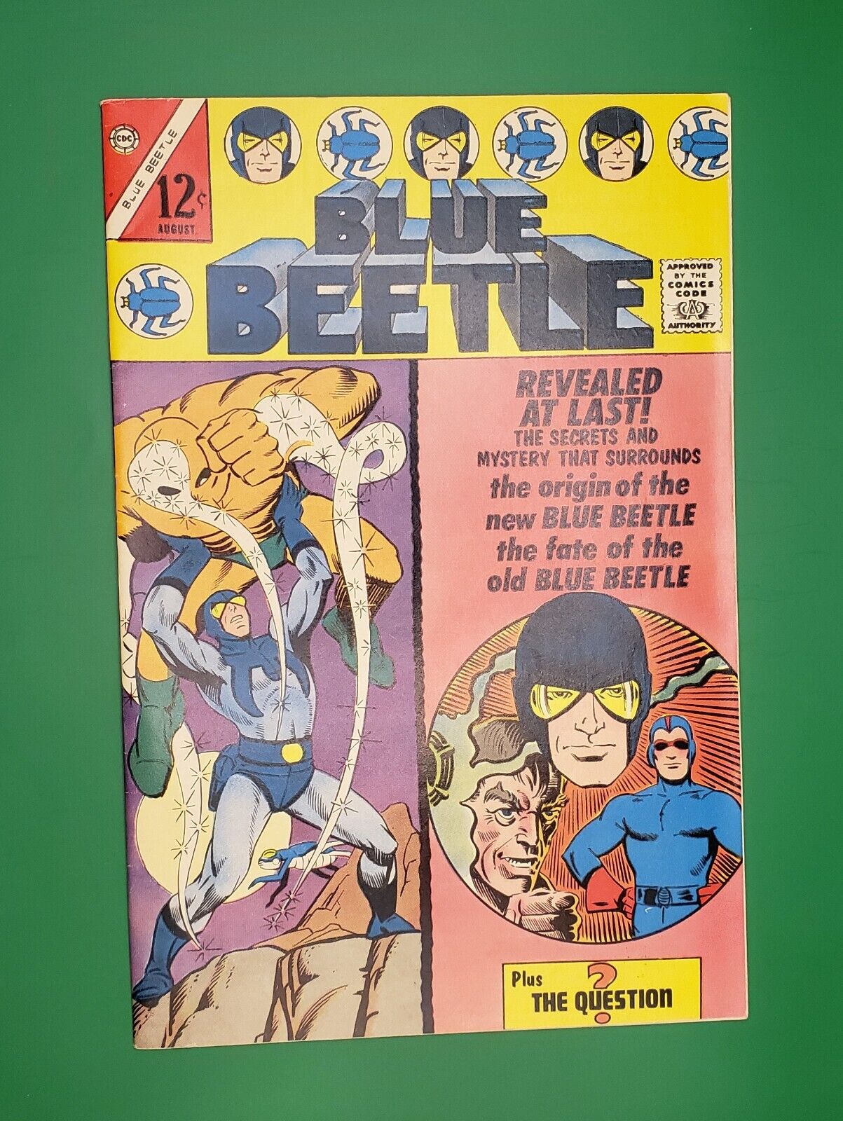 Blue Beetle #2 🔑 Key Appearance Origin 1967 Charlton Comics Steve Ditko VF/VF+