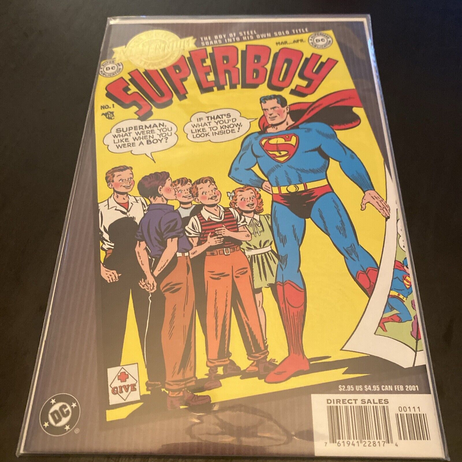 SUPERBOY #1 MILLENNIUM EDITION DC COMICS