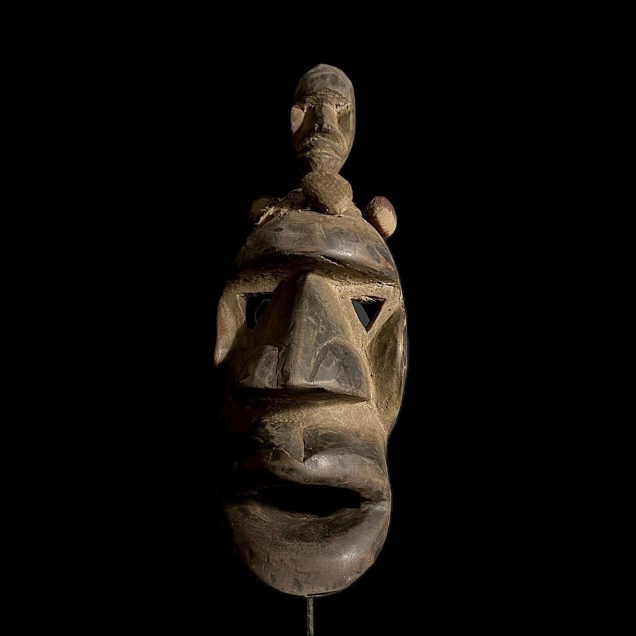 African Mask Dan Déanglé Mask African Mask Tribal Face Wood Hand Carved-G1713