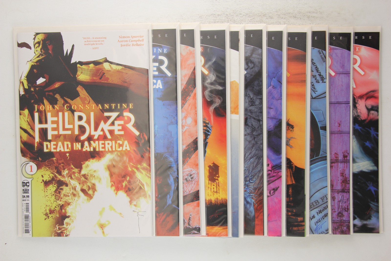 John Constantine Hellblazer Dead in America #1-11 (2024) NM Complete Set DC John Constantine Hellblazer Dead in America #1-11 (2024) NM Complete Set DC